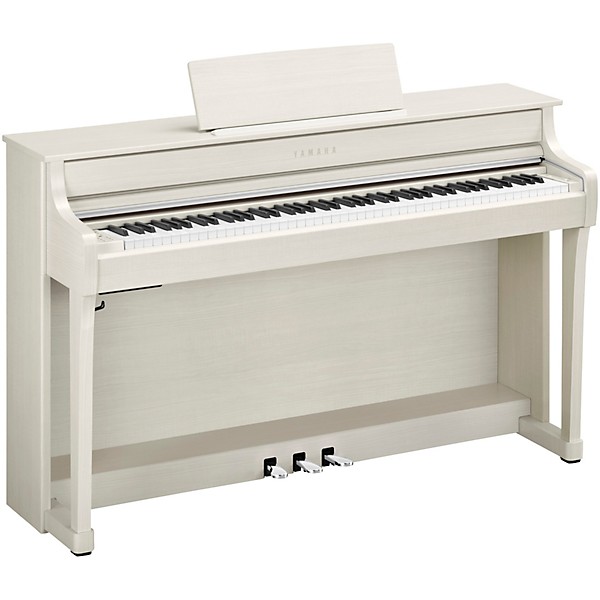 Yamaha Clavinova CLP-835 Console Digital Piano With Bench White