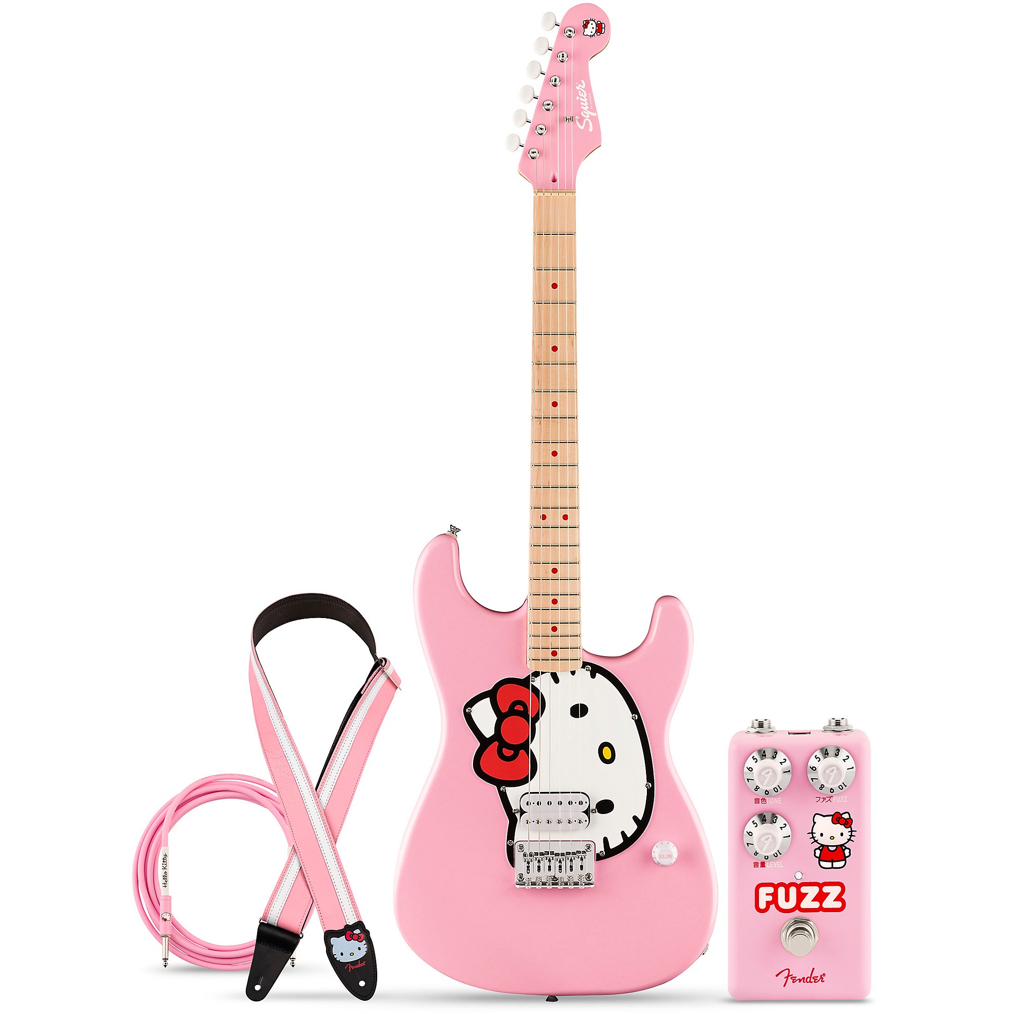 Fender x Hello Kitty Complete Guitar Package | Guitar Center