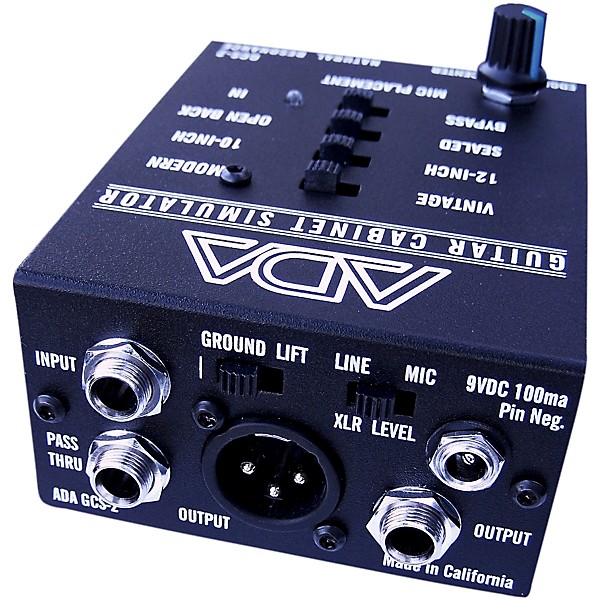 ADA Signal Processors GCS-2 Guitar Cabinet Simulator & DI Box
