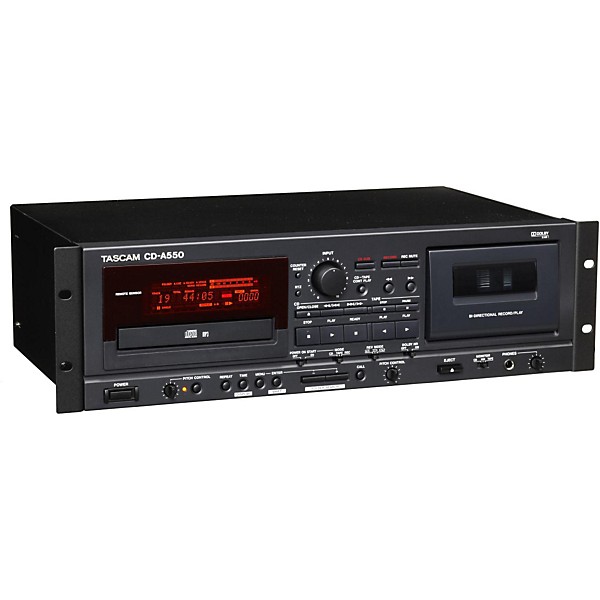 TASCAM CD-A550 CD Player/Cassette Recorder | Guitar Center