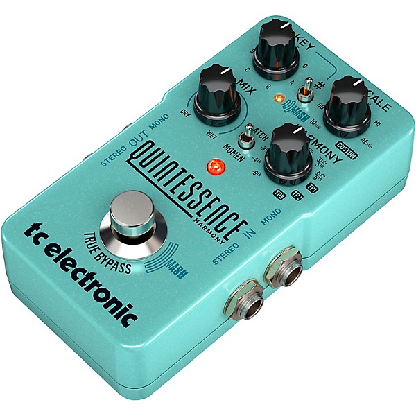Open Box TC Electronic Quintessence Harmony Effects Pedal | Guitar