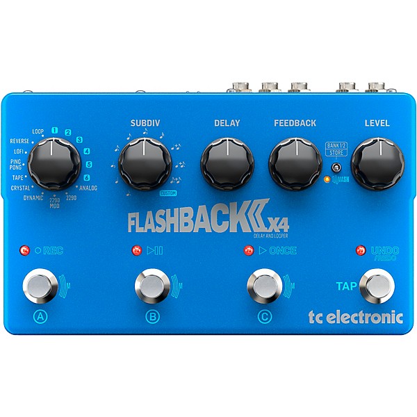 TC Electronic Flashback 2 X4 Delay and Looper Effects Pedal