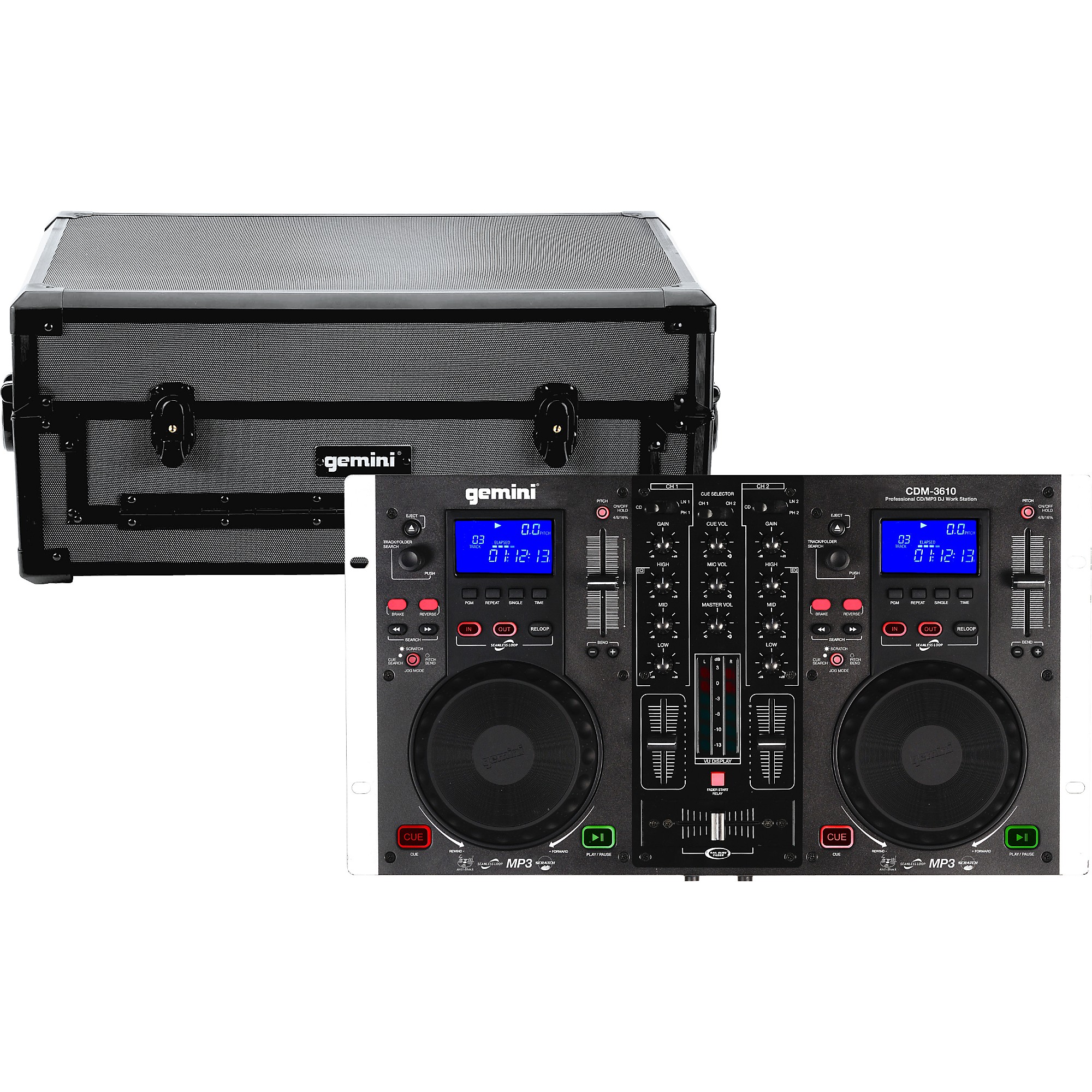 Gemini CDM-3610 with Case | Guitar Center