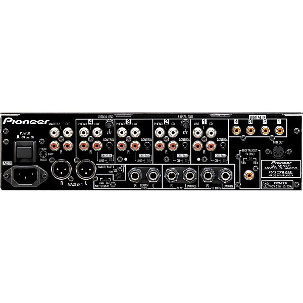 Pioneer DJ DJM-800 Professional DJ Mixer | Guitar Center