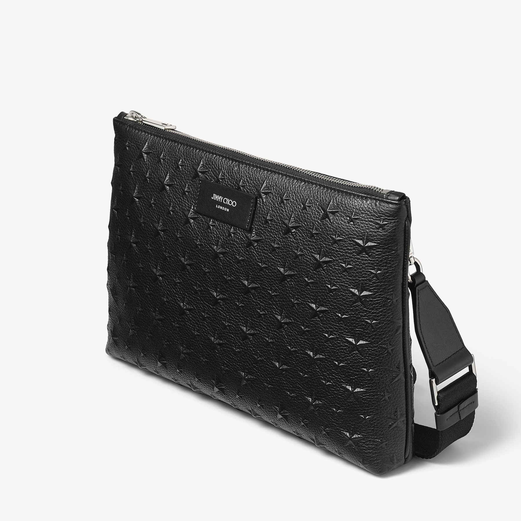 Kimi-N | ブラックレザー・クロスボディバッグ | 新作コレクション