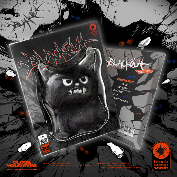 jp.ktown4u.com : CLOSE YOUR EYES - ミニアルバム3集 'blackout