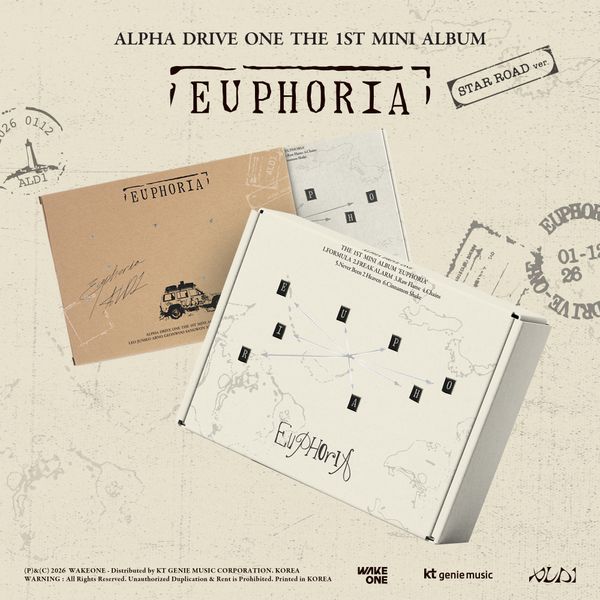 jp.ktown4u.com : ALPHA DRIVE ONE - ミニアルバム1集 [EUPHORIA