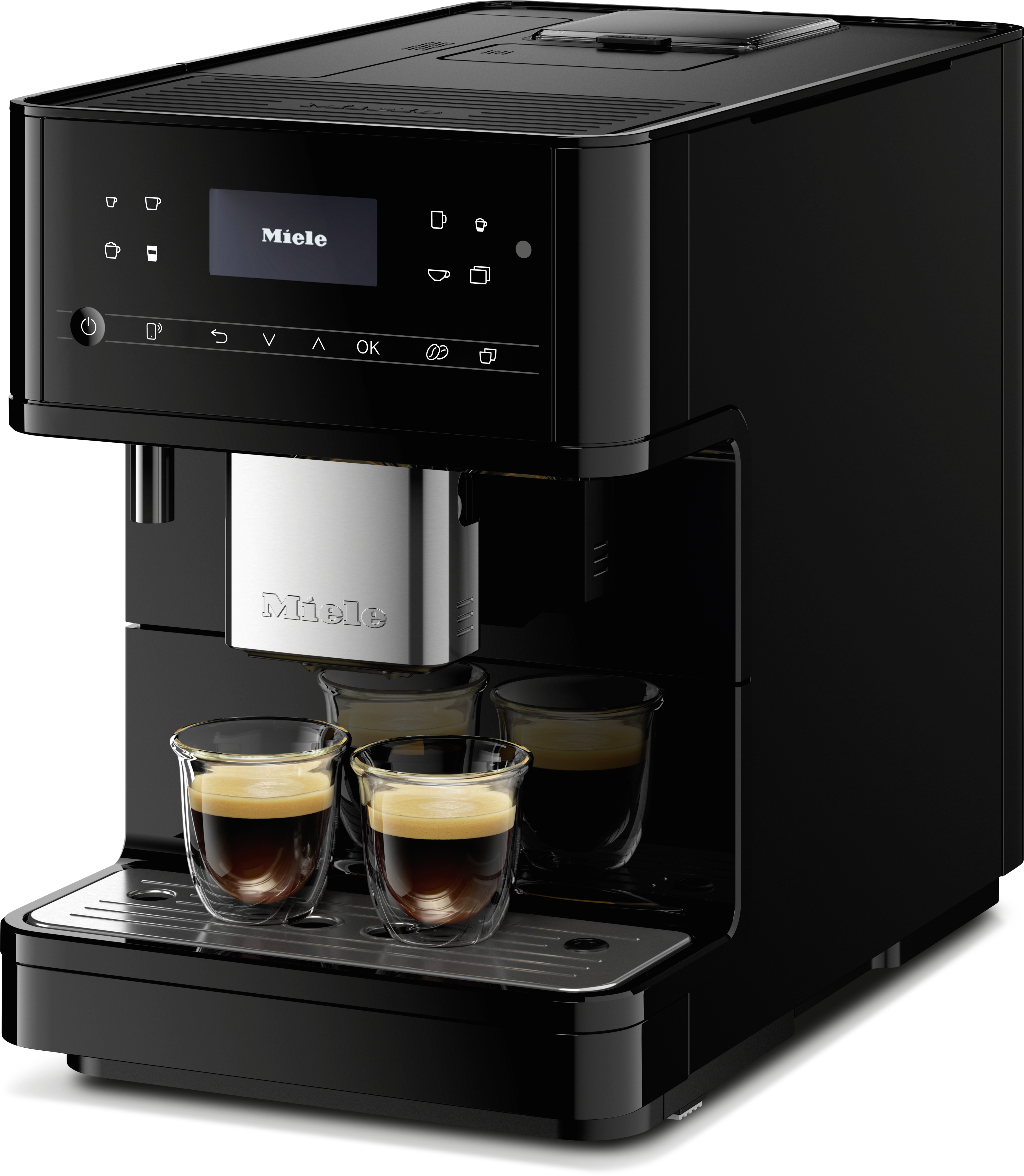 Miele - CM 6160 MilkPerfection Obsidian black – Coffee Machines