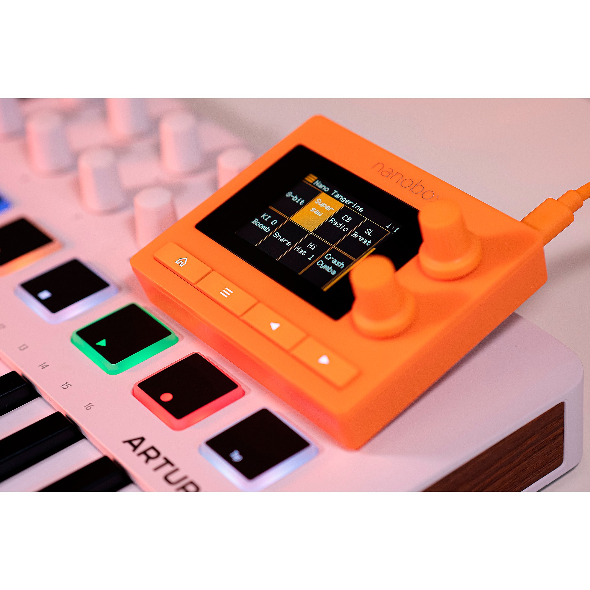 1010music Nanobox Tangerine Sampler Module | Music & Arts
