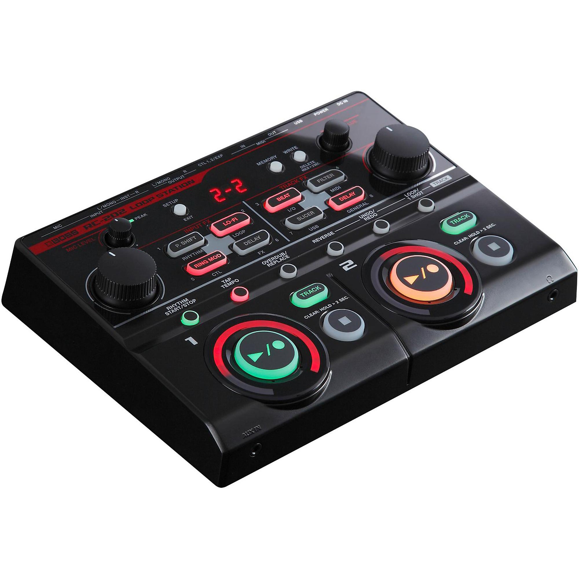 BOSS RC-202 Loop Station Looper Pedal | Music & Arts