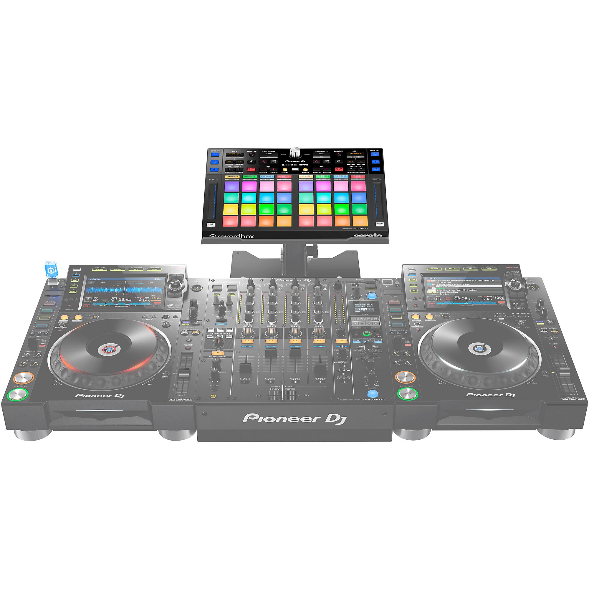 Pioneer DJ DDJ-XP2 DJ Controller for rekordbox dj and Serato DJ
