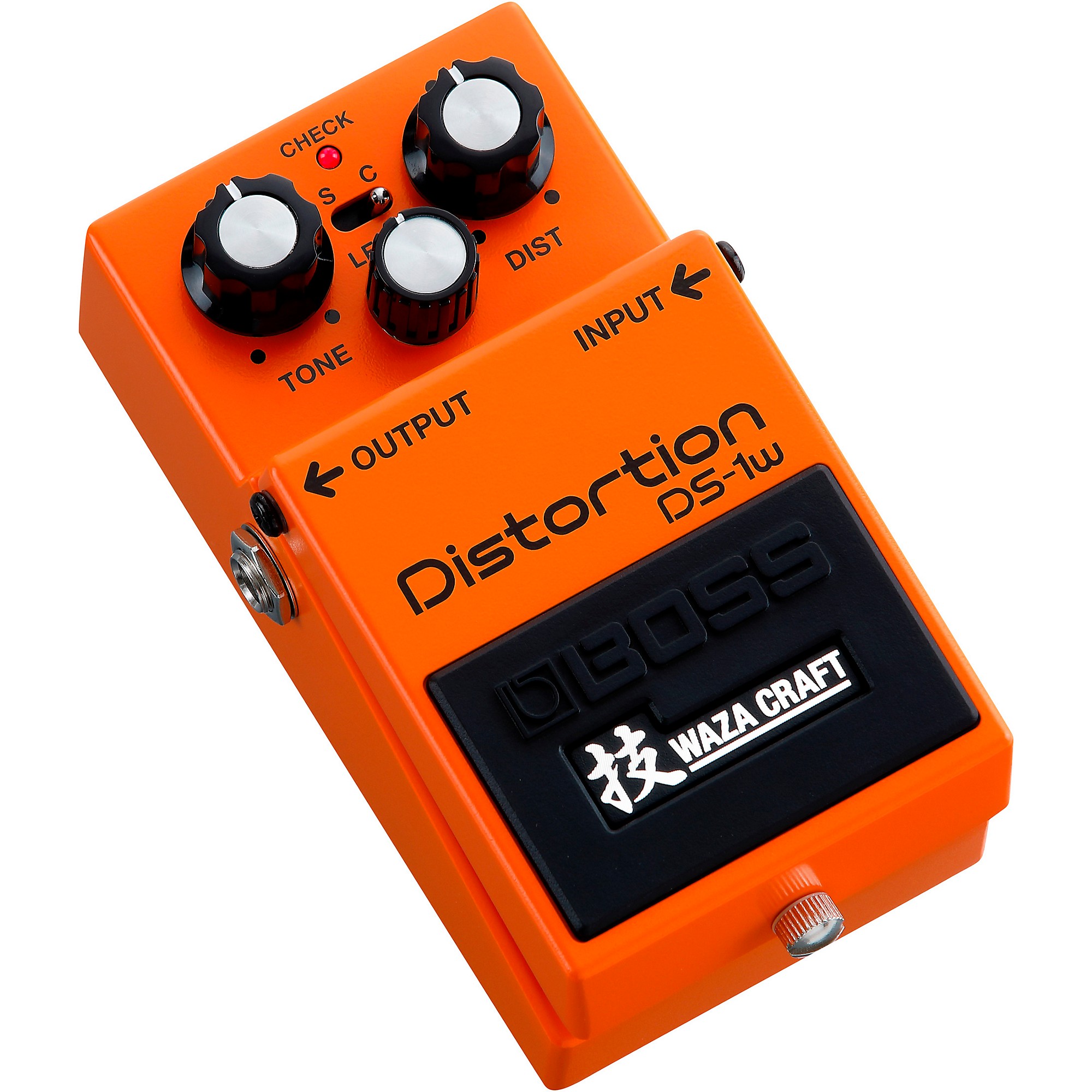 BOSS DS-1W Waza Craft Distortion Effects Pedal Orange | Music & Arts