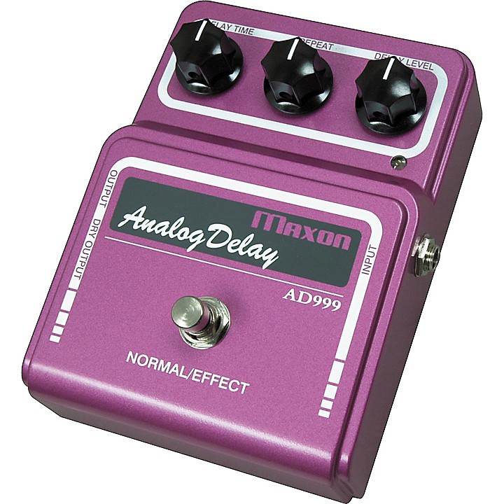 Maxon AD-999 Analog Delay Guitar Effects Pedal | Music & Arts