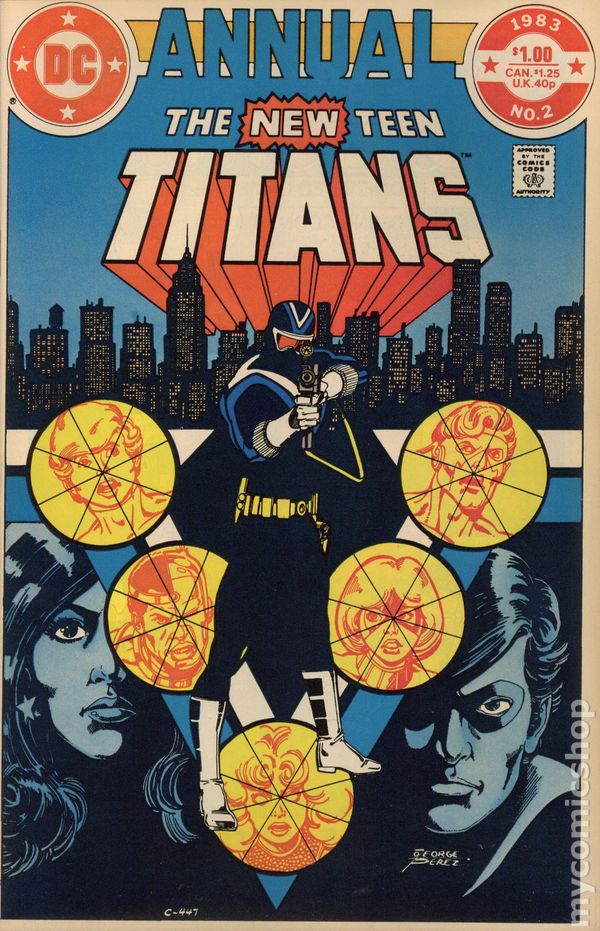 New teen titans annual comic books issue 2