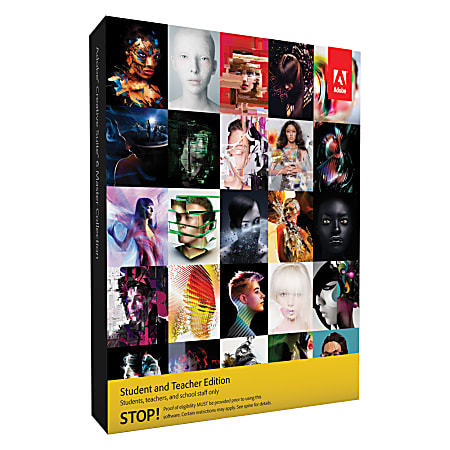 Adobe Creative Suite 6 Master Collection Student and Teacher