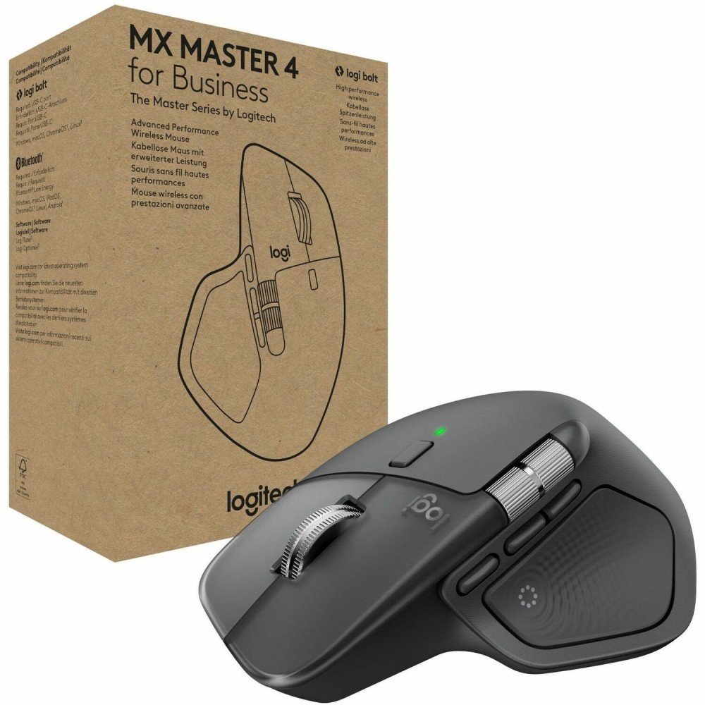 Logitech MX Master 3S Wireless Performance Mouse with Ultra fast