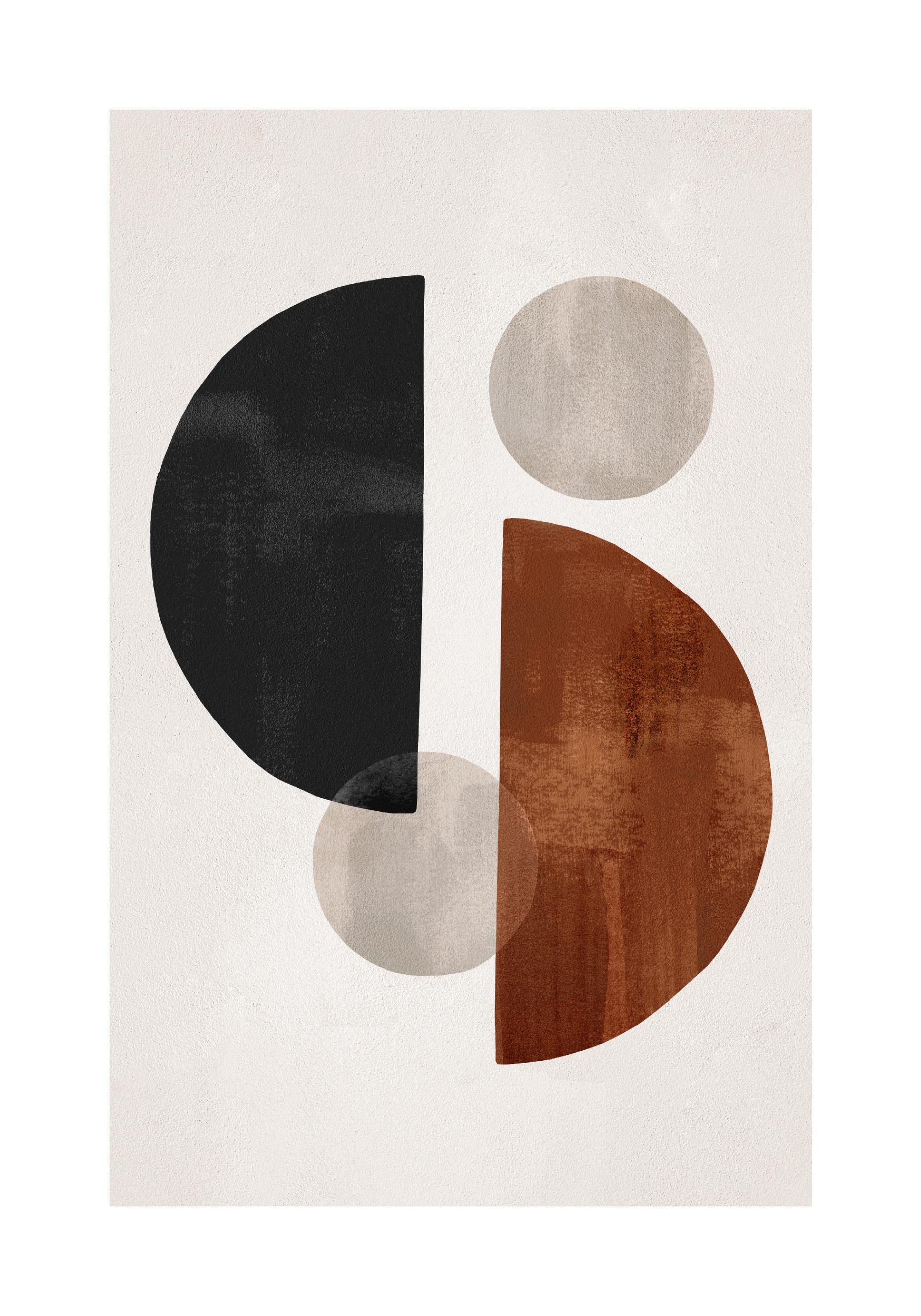 グラフィックシェイプ No 2 ポスター モダンアート | Poster Store JP