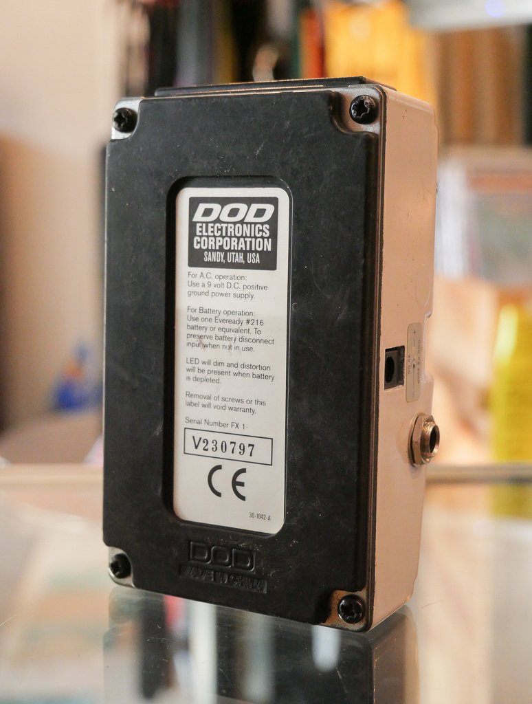 Vintage DOD Milkbox FX84 compressor