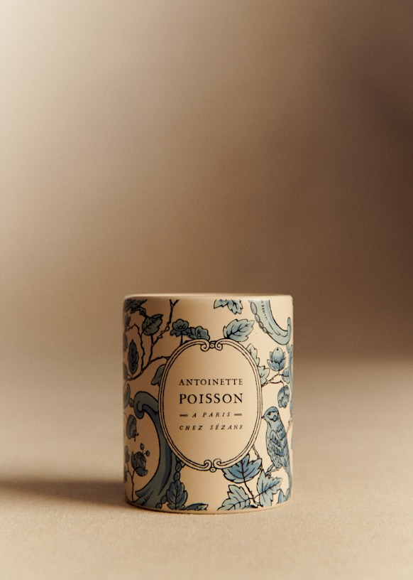 キャンドル - Sézane x Antoinette Poisson - ブルーバード プリント