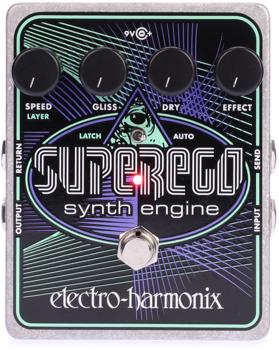 Electro-Harmonix Superego Polyphonic Synth Engine Pedal | Sweetwater