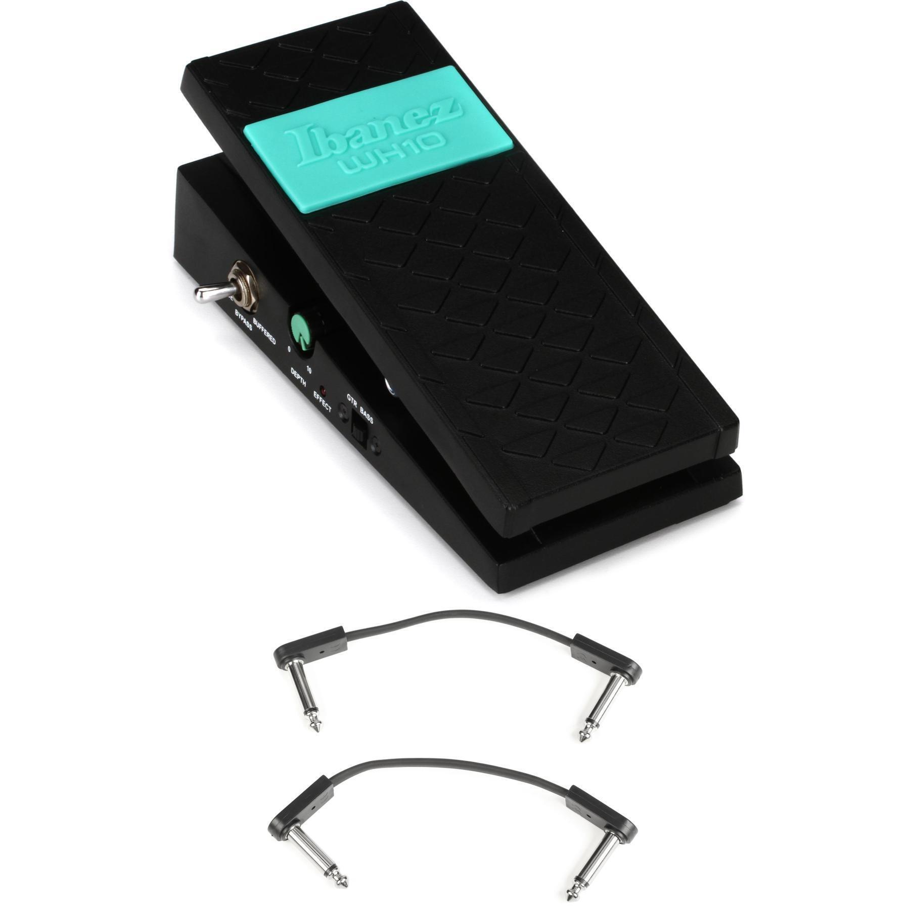 Ibanez WH10 V3 Wah Pedal with EBS Patch Cables | Sweetwater