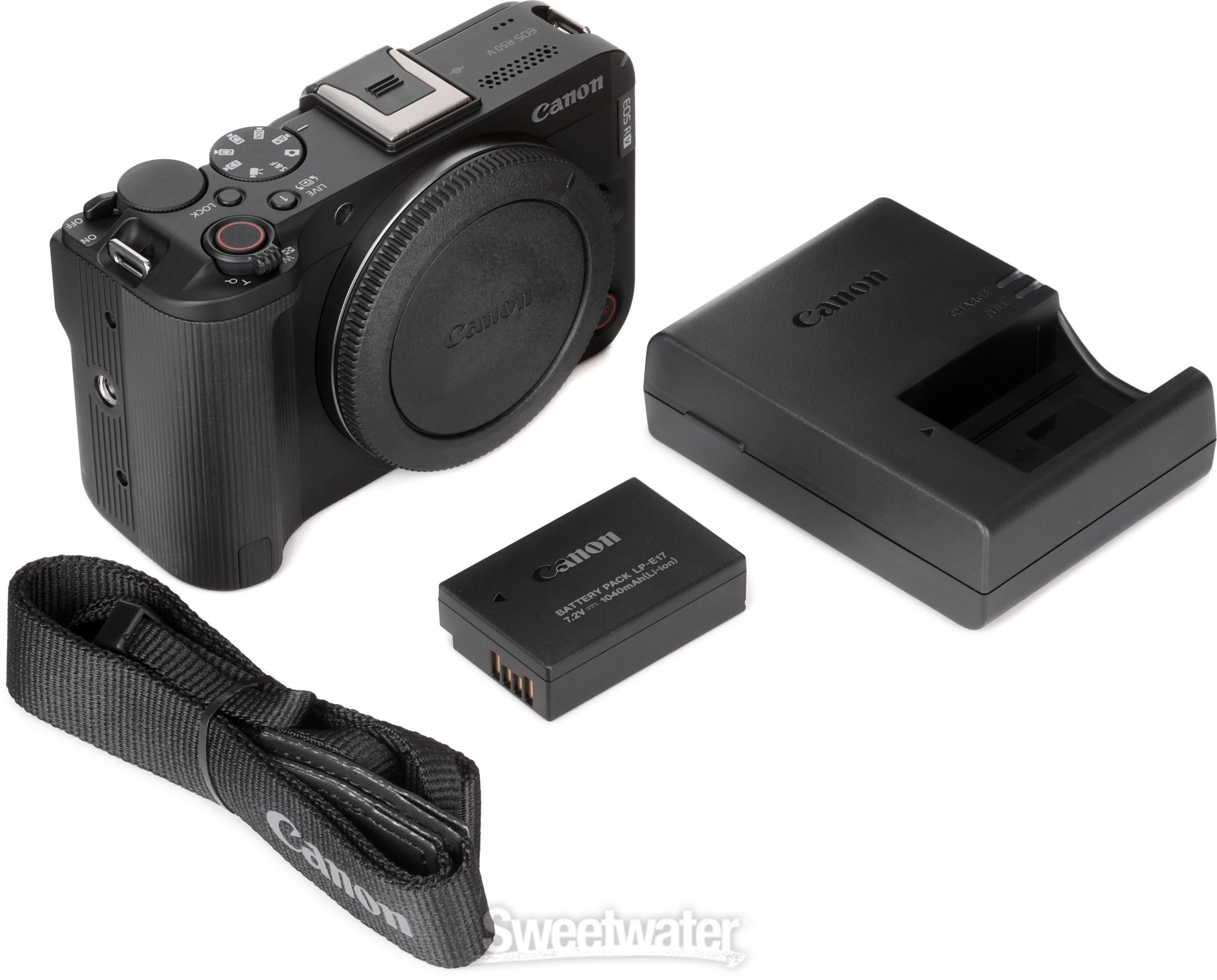 Canon EOS R50 V Camera Body | Sweetwater