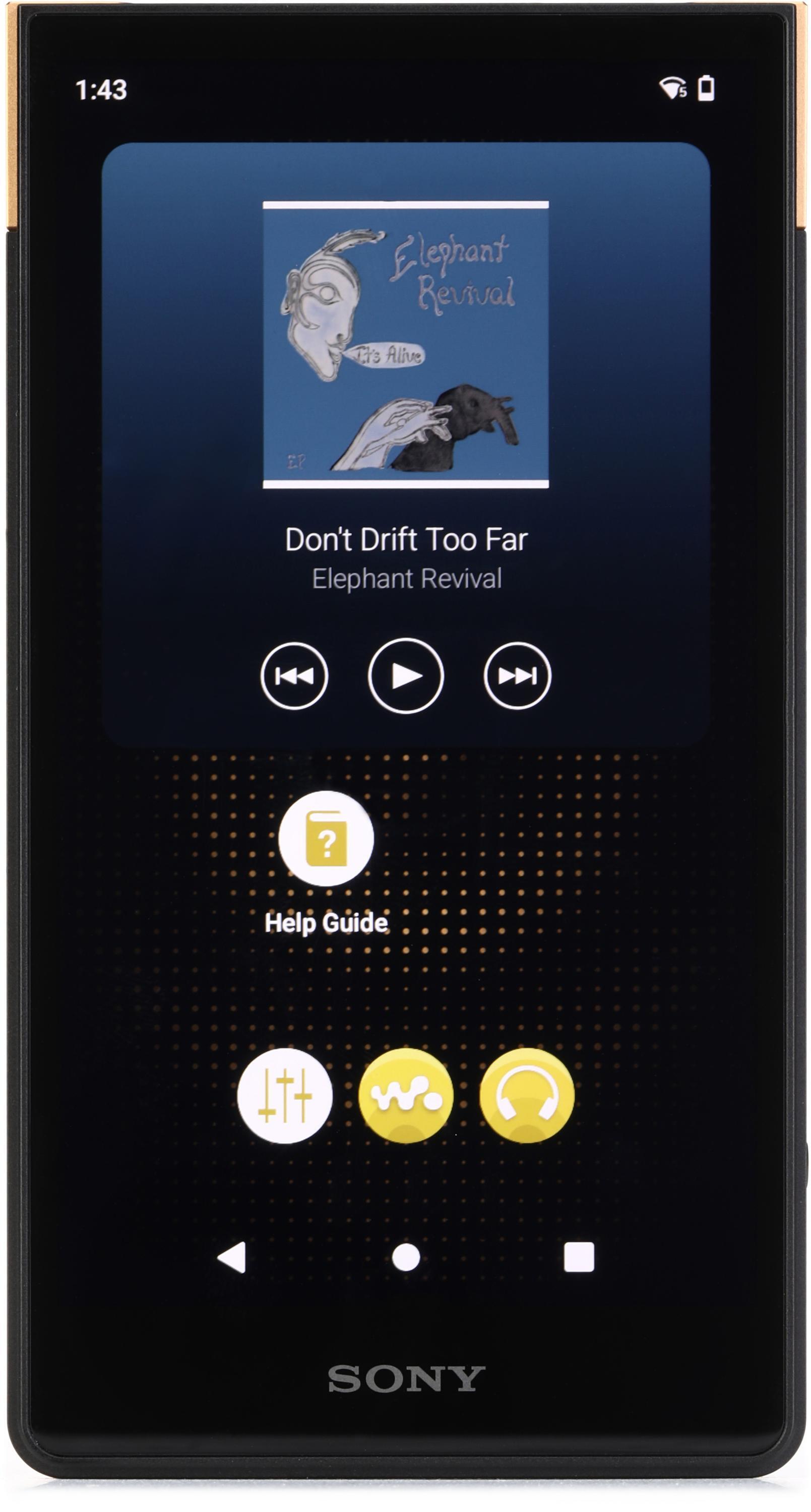 Sony NW-ZX707 Walkman Portable Digital Media Player | Sweetwater