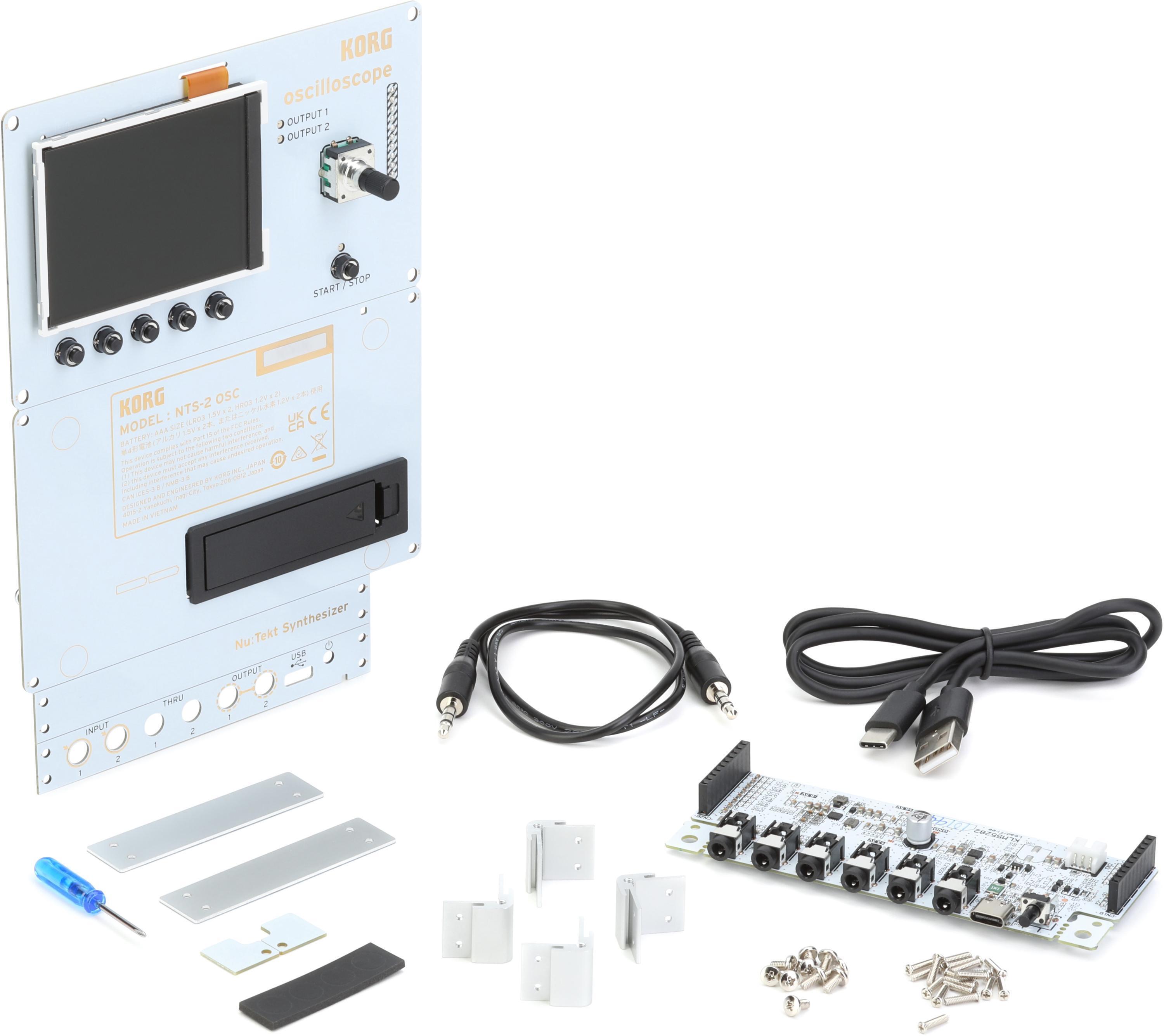 Korg Nu:tekt NTS-2 DIY Oscilloscope Kit | Sweetwater