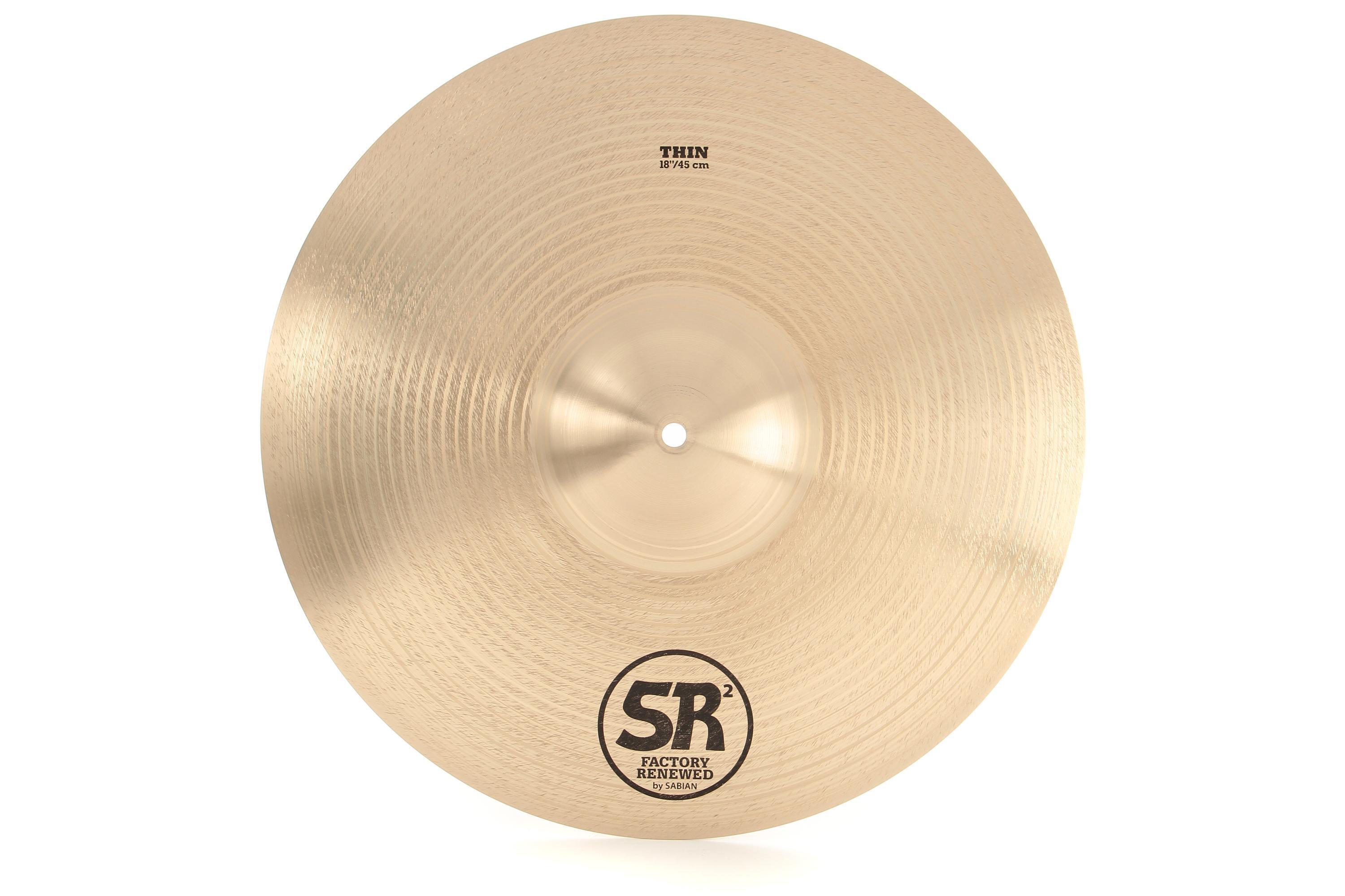 Sabian SR2 Factory Refreshed B20 Bronze Cast Cymbal - 18