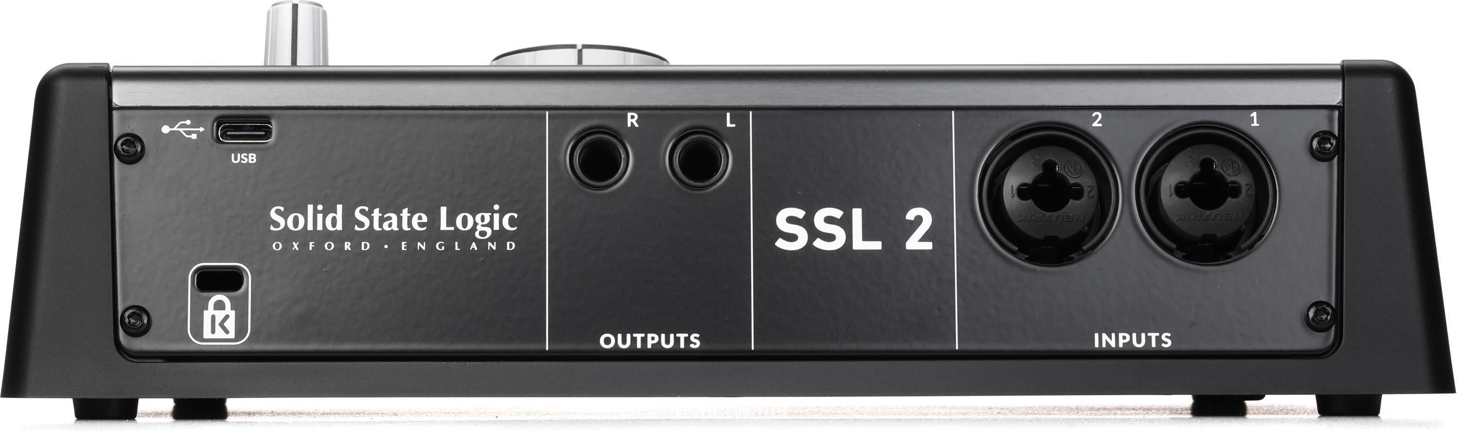 Solid State Logic SSL 2 MKII 2 x 2 USB-C Audio Interface | Sweetwater