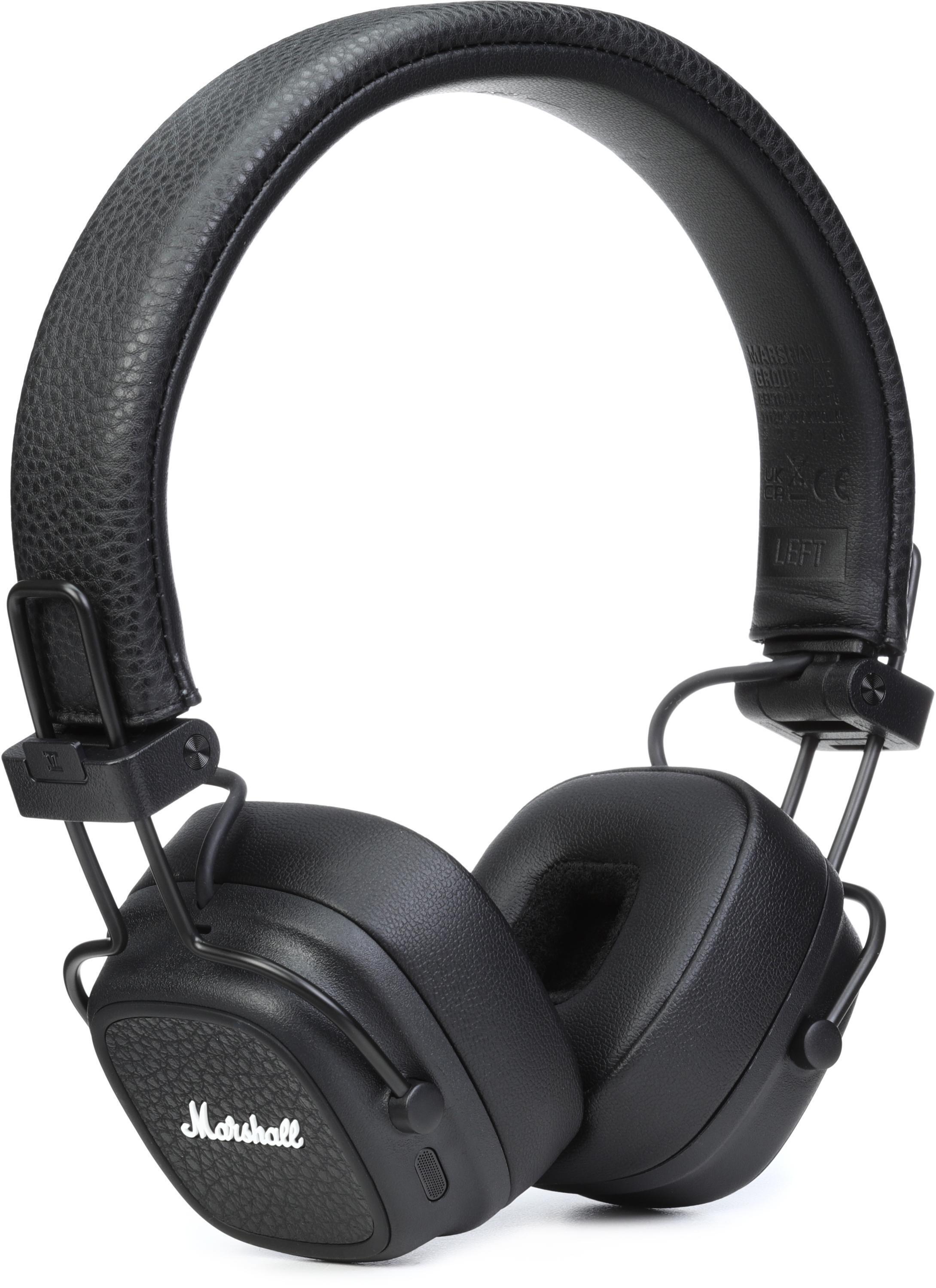 Marshall Major V Headphones with Bluetooth - Black | Sweetwater