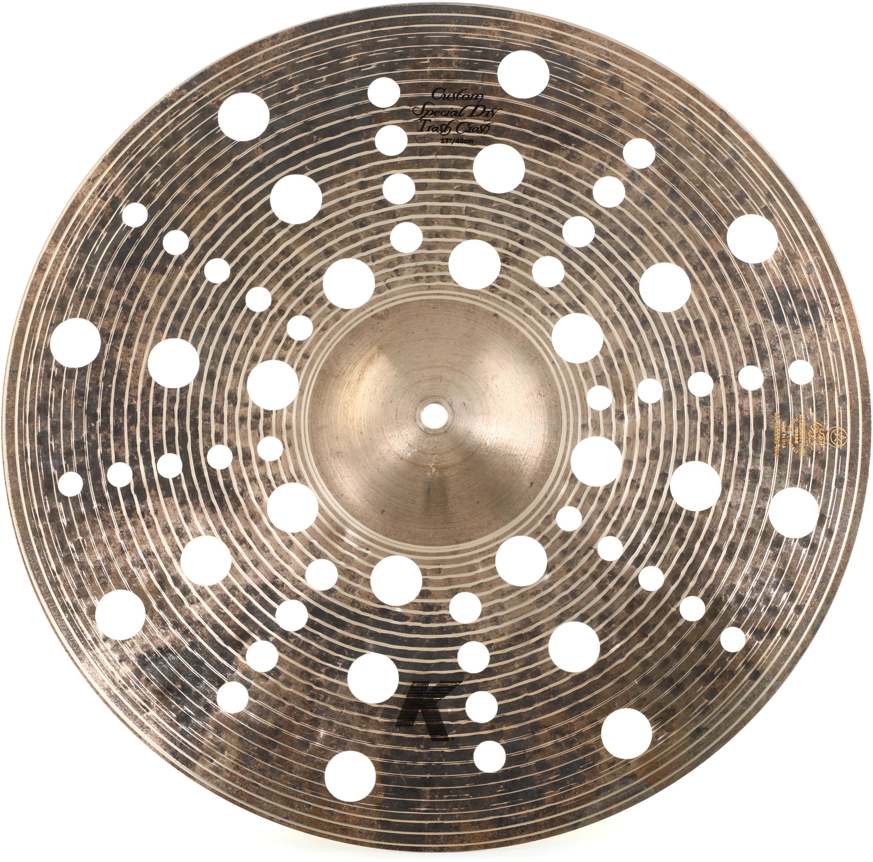 Zildjian 17 inch K Custom Special Dry Trash Crash Cymbal | Sweetwater