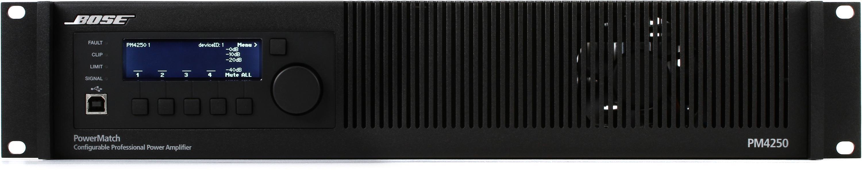 Bose Professional PowerMatch PM4250 Power Amplifier | Sweetwater