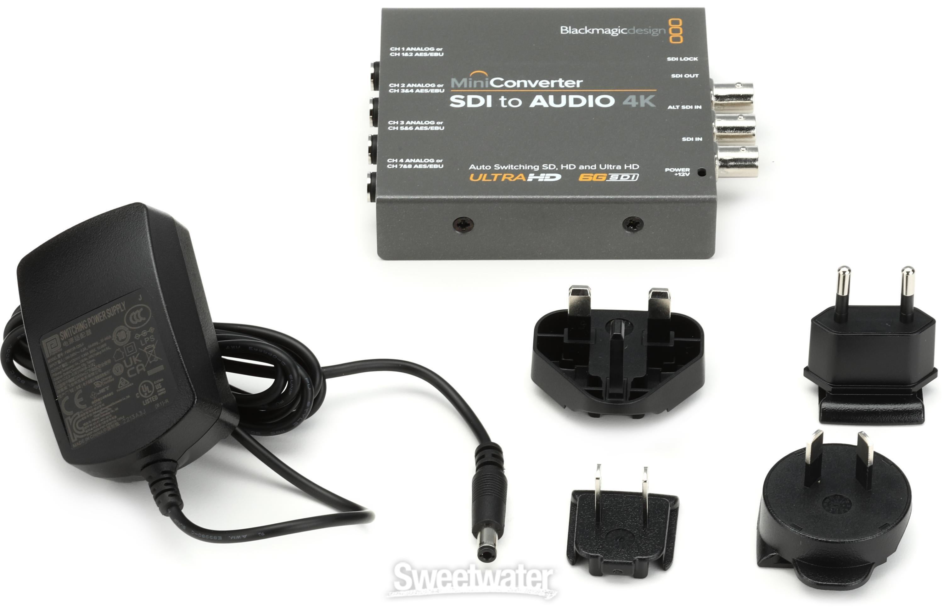 Blackmagic Design Mini Converter SDI to Audio 4K | Sweetwater