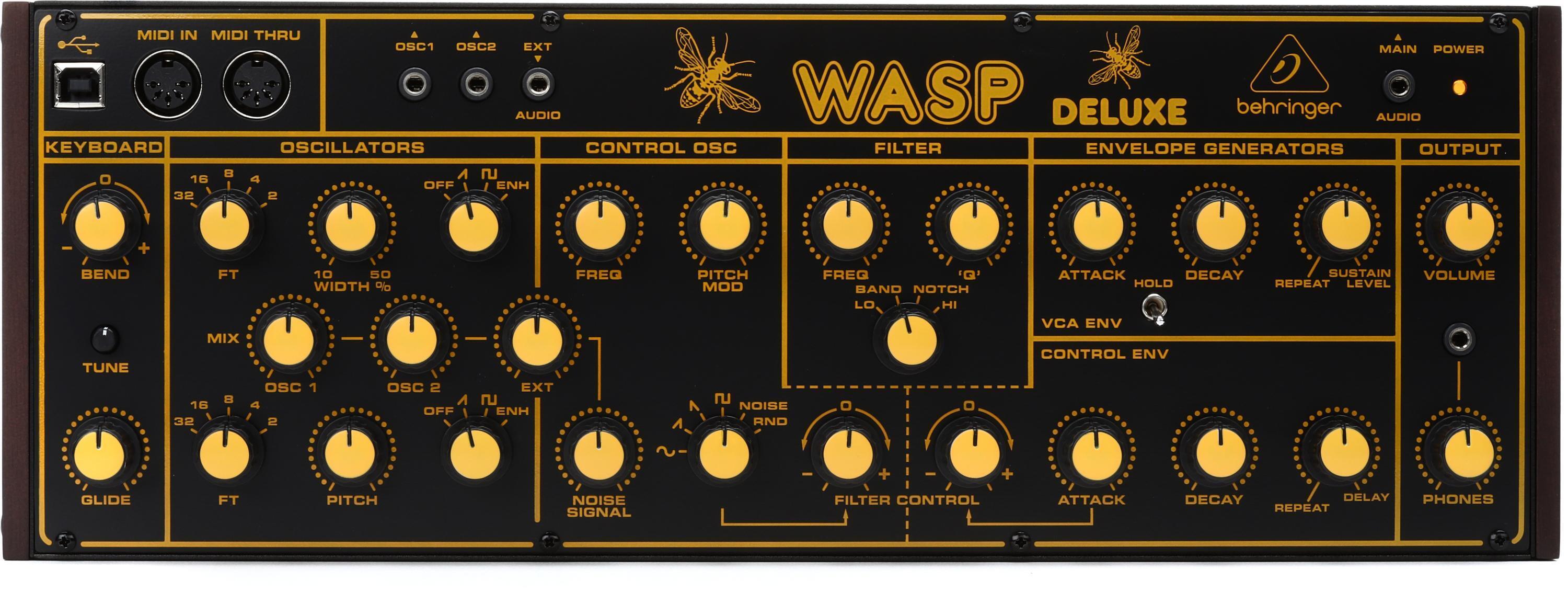 Behringer Wasp Desktop Analog Synthesizer | Sweetwater