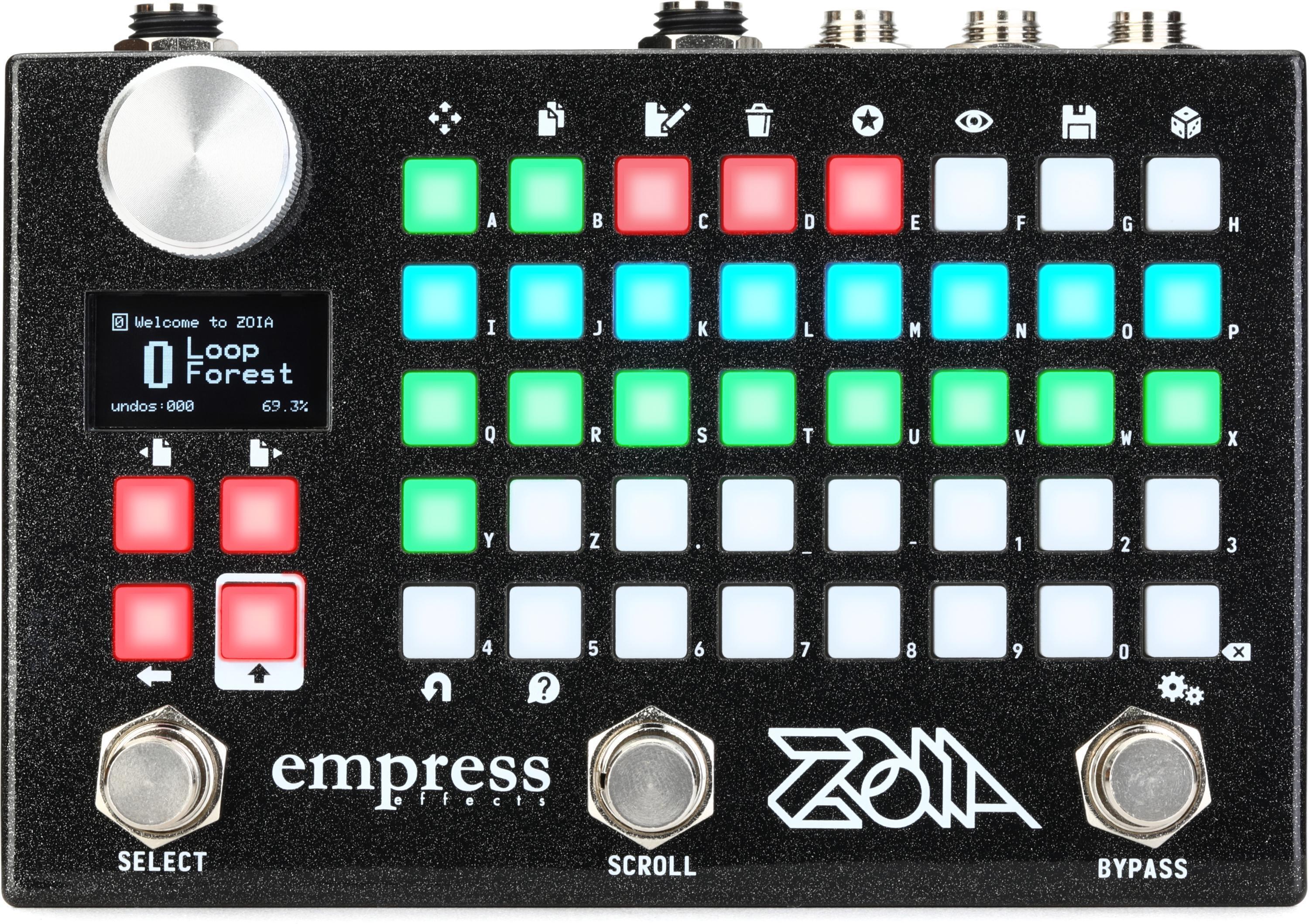 Empress Effects ZOIA Modular Synthesizer Pedal Reviews | Sweetwater