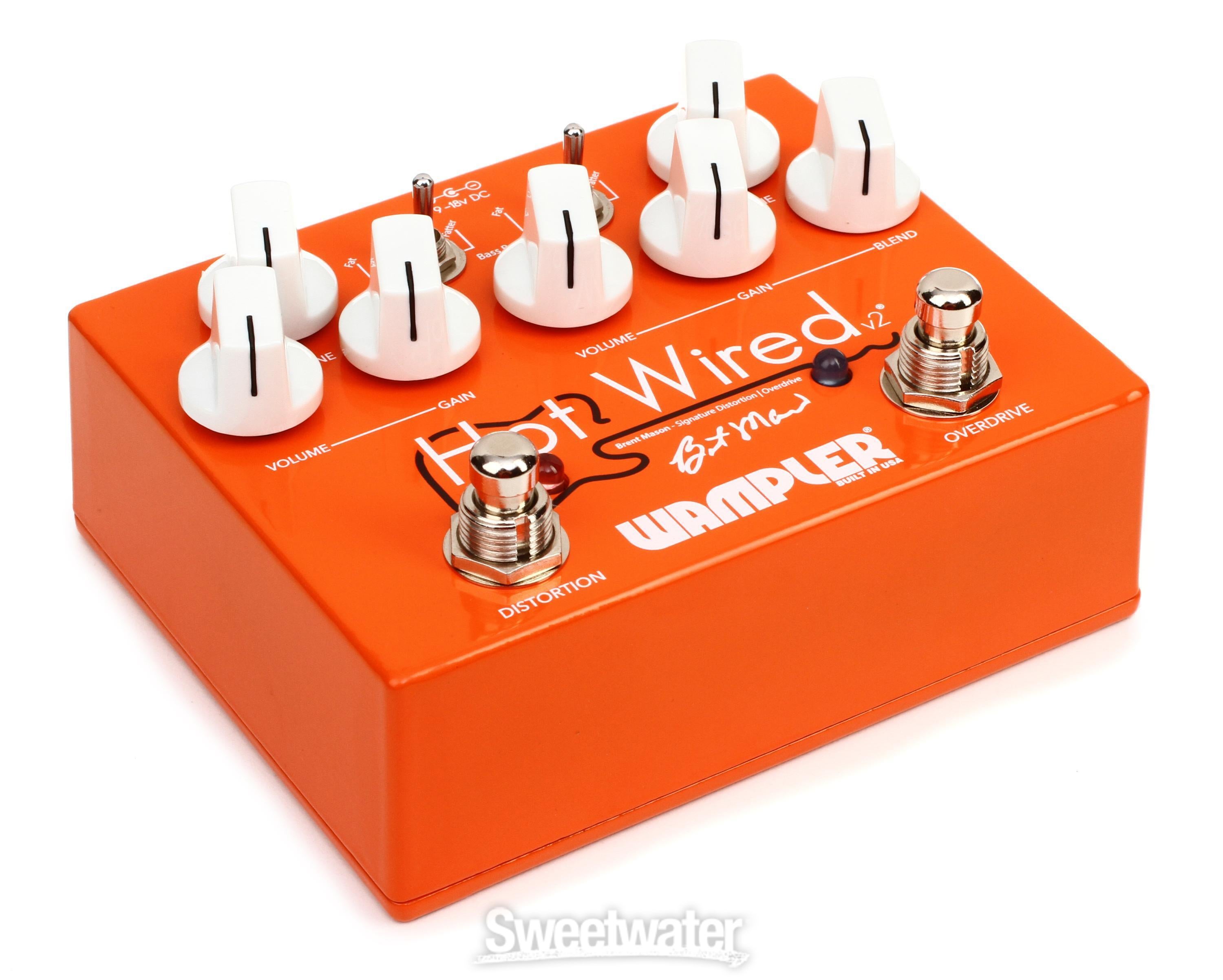 Wampler Hot Wired V2 Overdrive Pedal | Sweetwater
