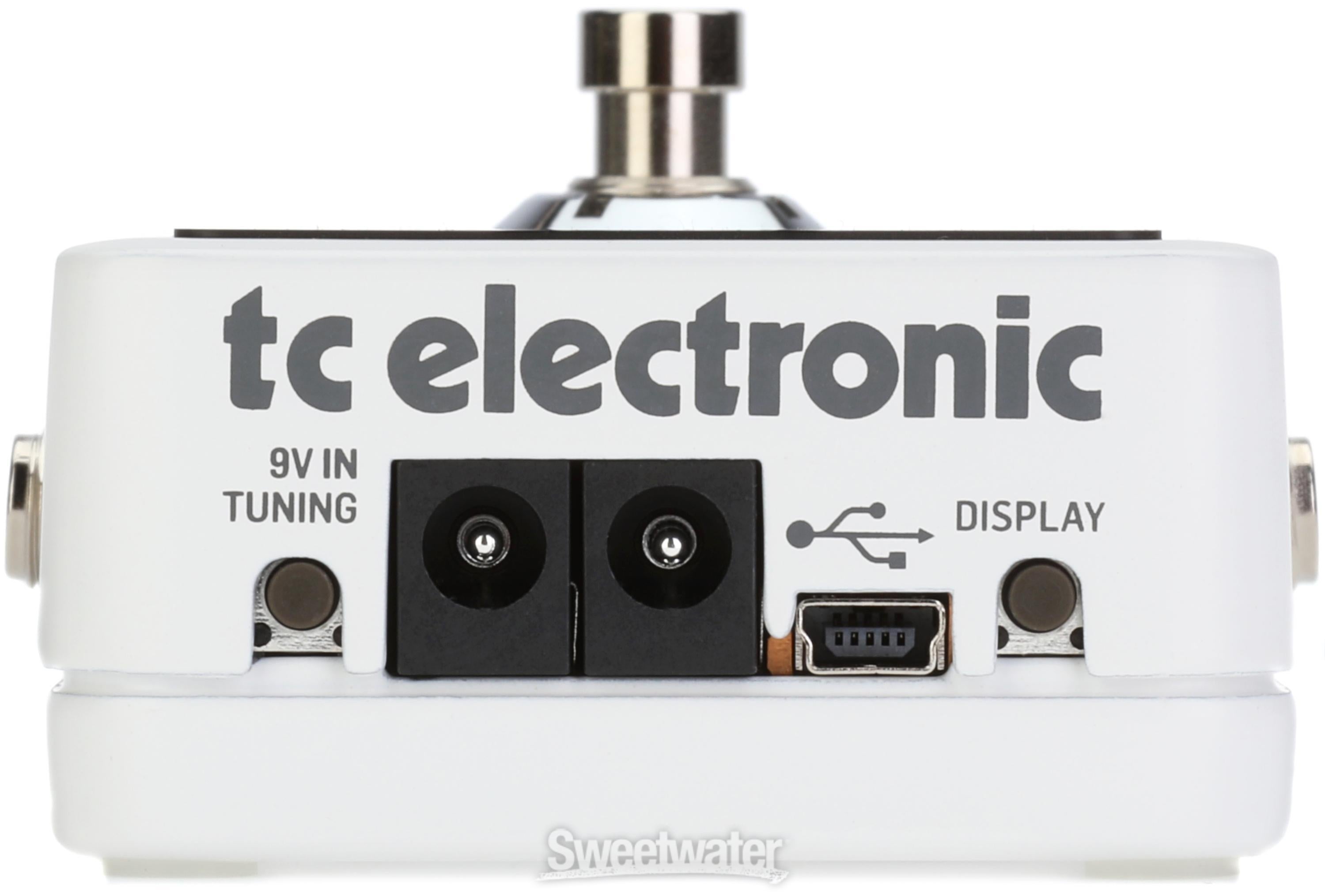 TC Electronic PolyTune 3 Polyphonic LED Guitar Tuner Pedal with