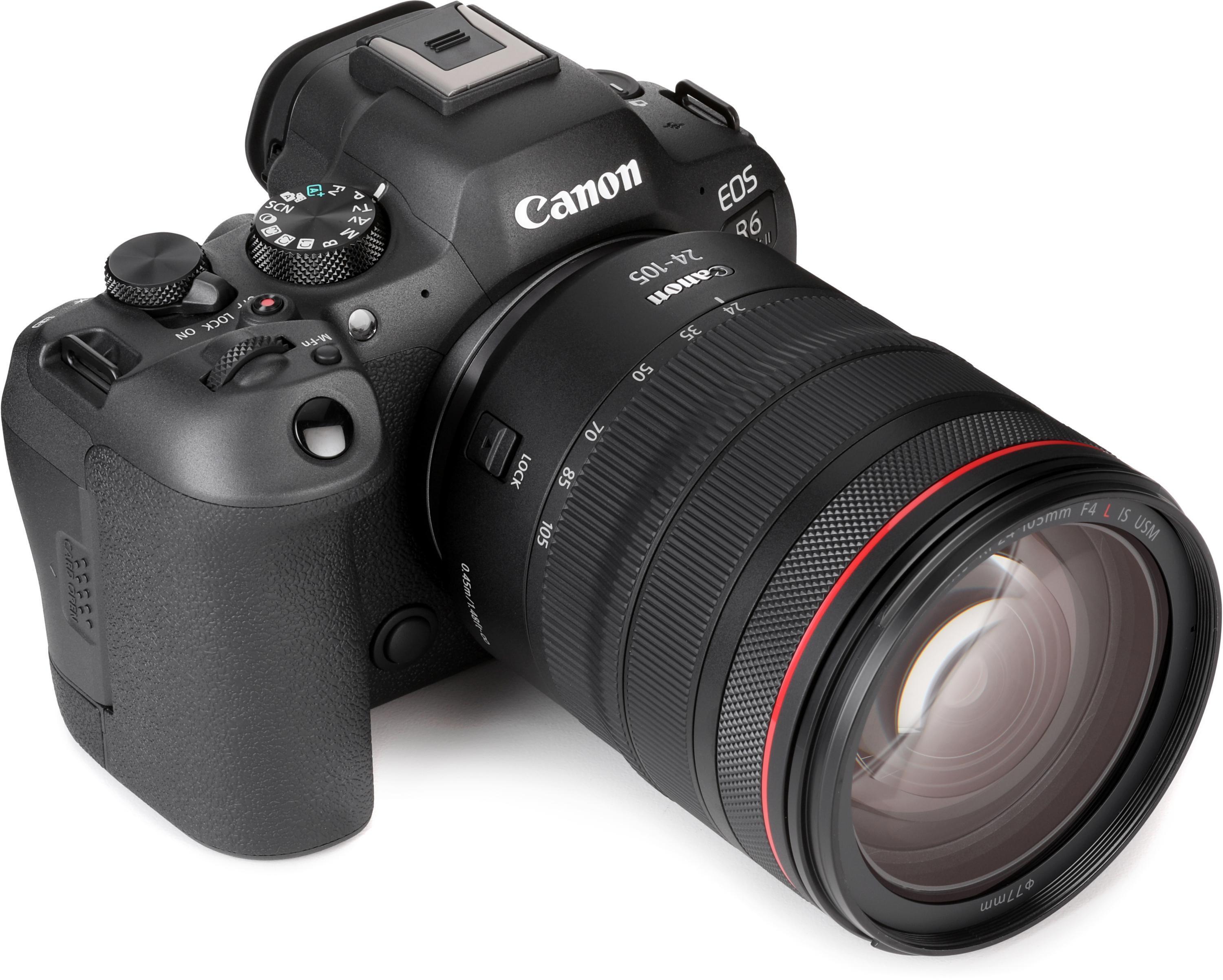 Canon EOS R6 Mark II Kit with RF 24-105mm f/4 L IS USM Lens