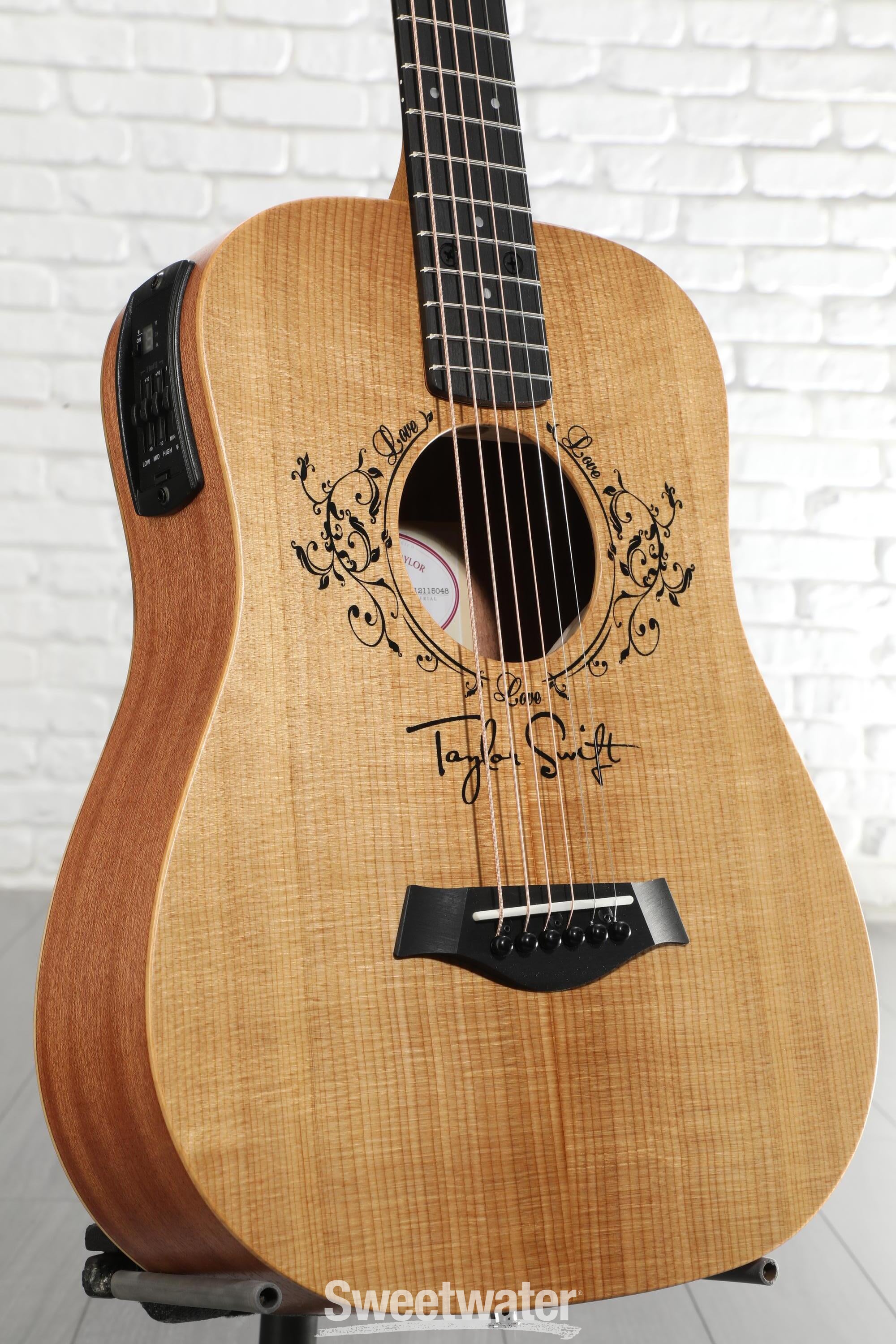 Taylor TSBTe Taylor Swift Acoustic-Electric Guitar - Natural Sitka