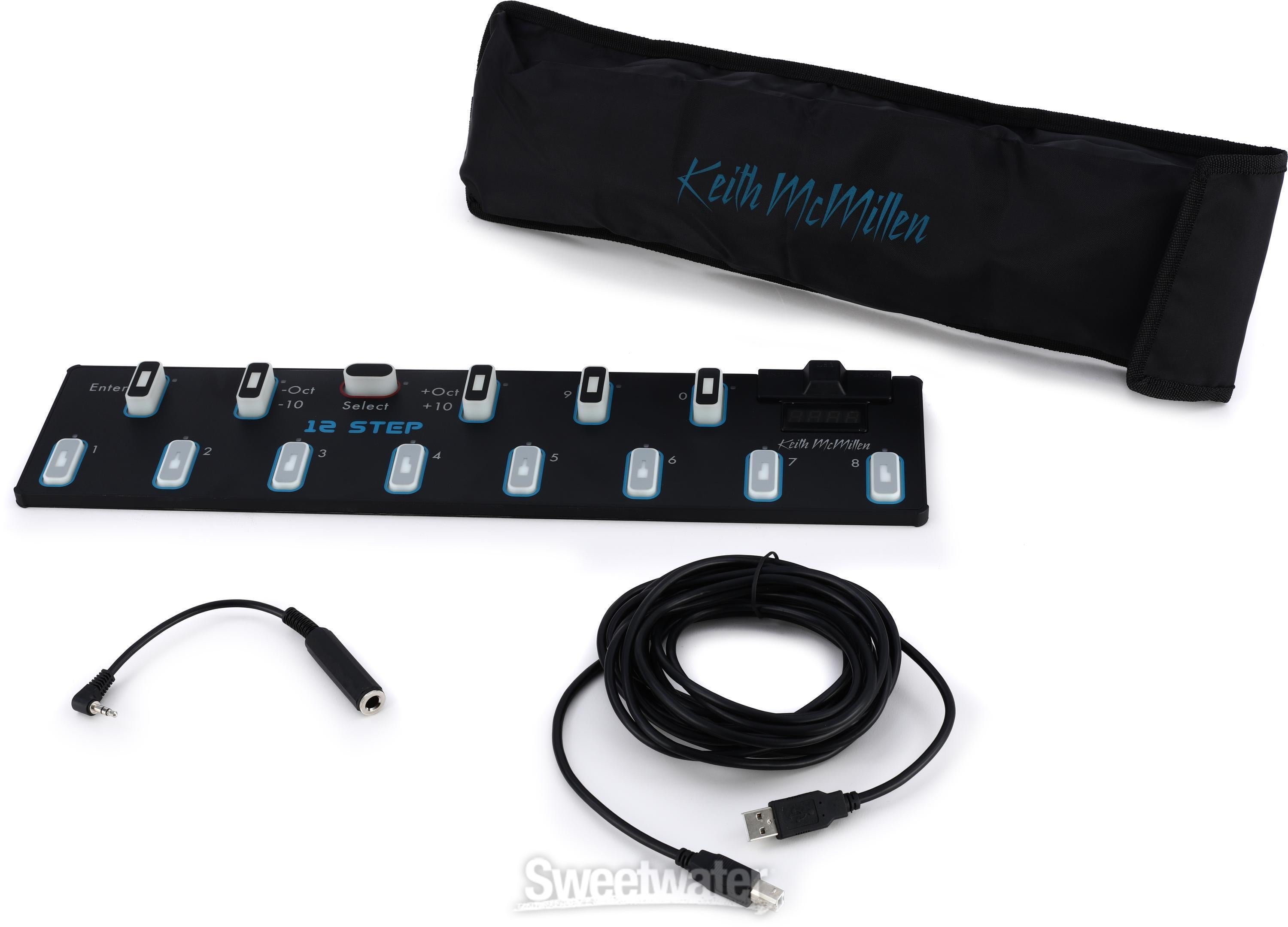 Keith McMillen Instruments 12 Step USB MIDI Bass Pedal Foot