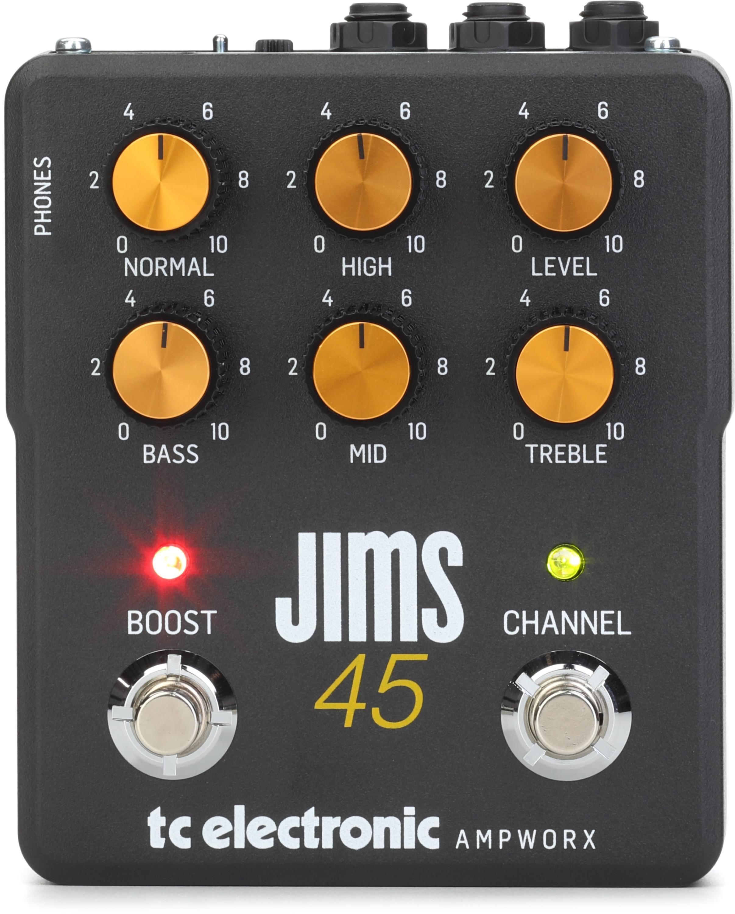 TC Electronic Ampworx JIMS 45 Preamp Pedal | Sweetwater