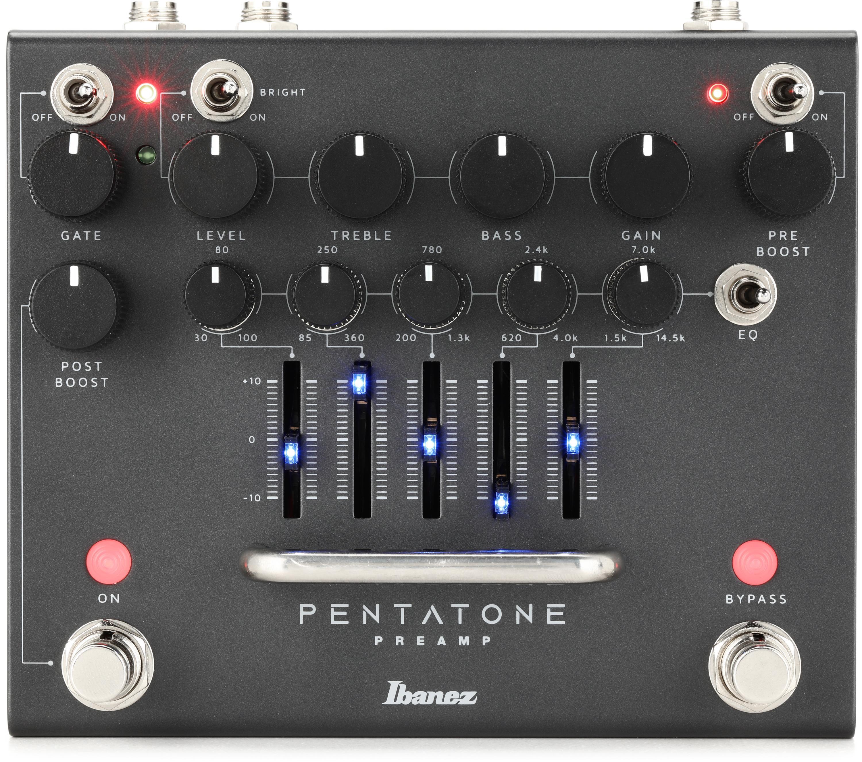 Ibanez Pentatone Preamp and Equalizer Pedal | Sweetwater