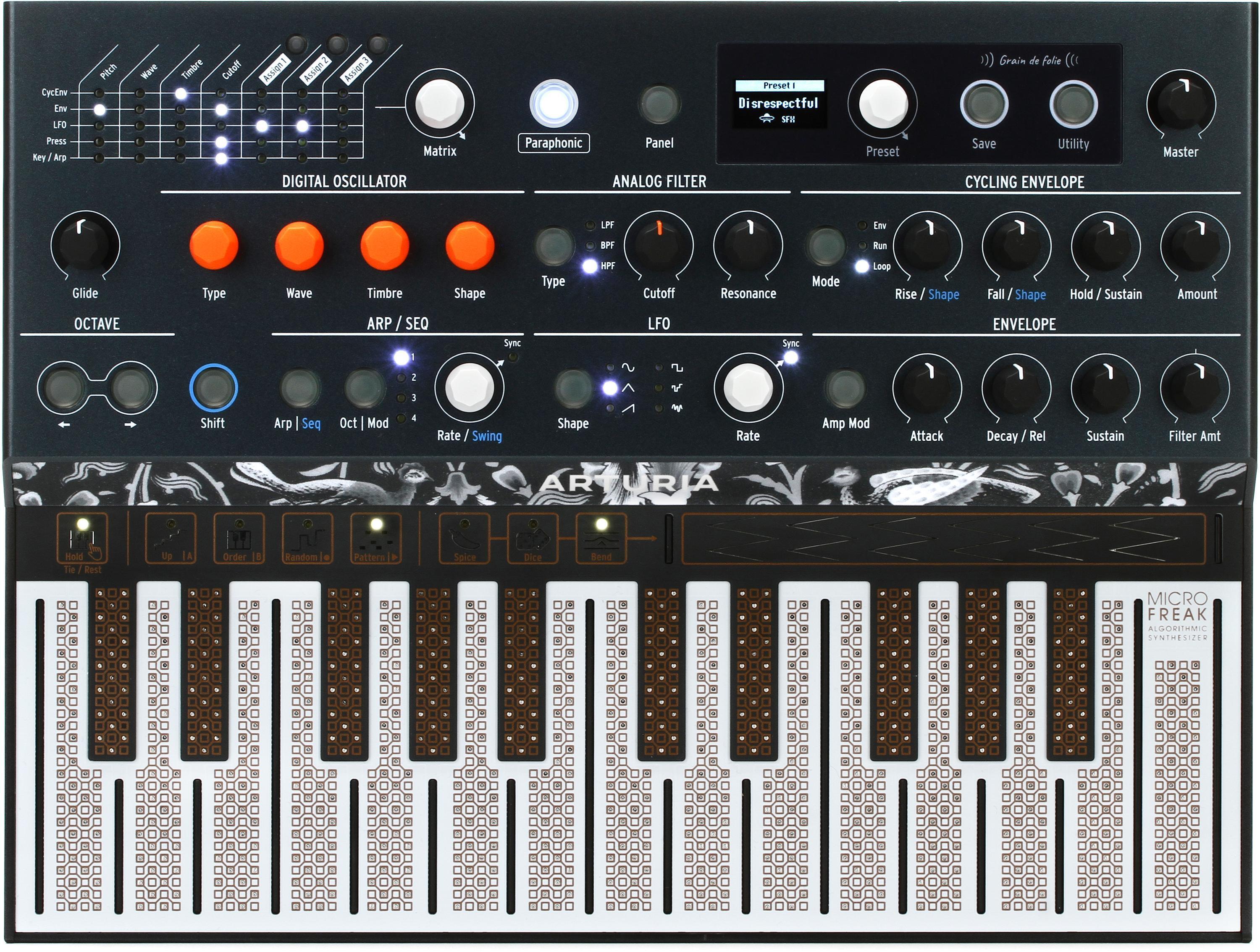 Arturia MicroFreak Hybrid Synthesizer | Sweetwater