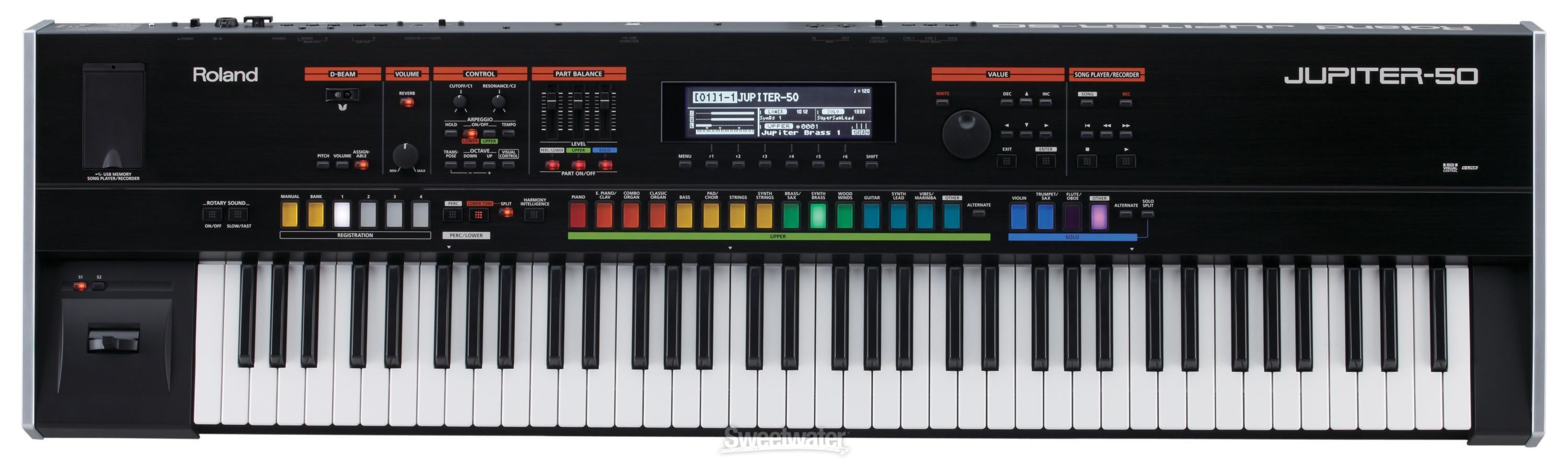 Roland Jupiter-50 76-Key Synthesizer | Sweetwater