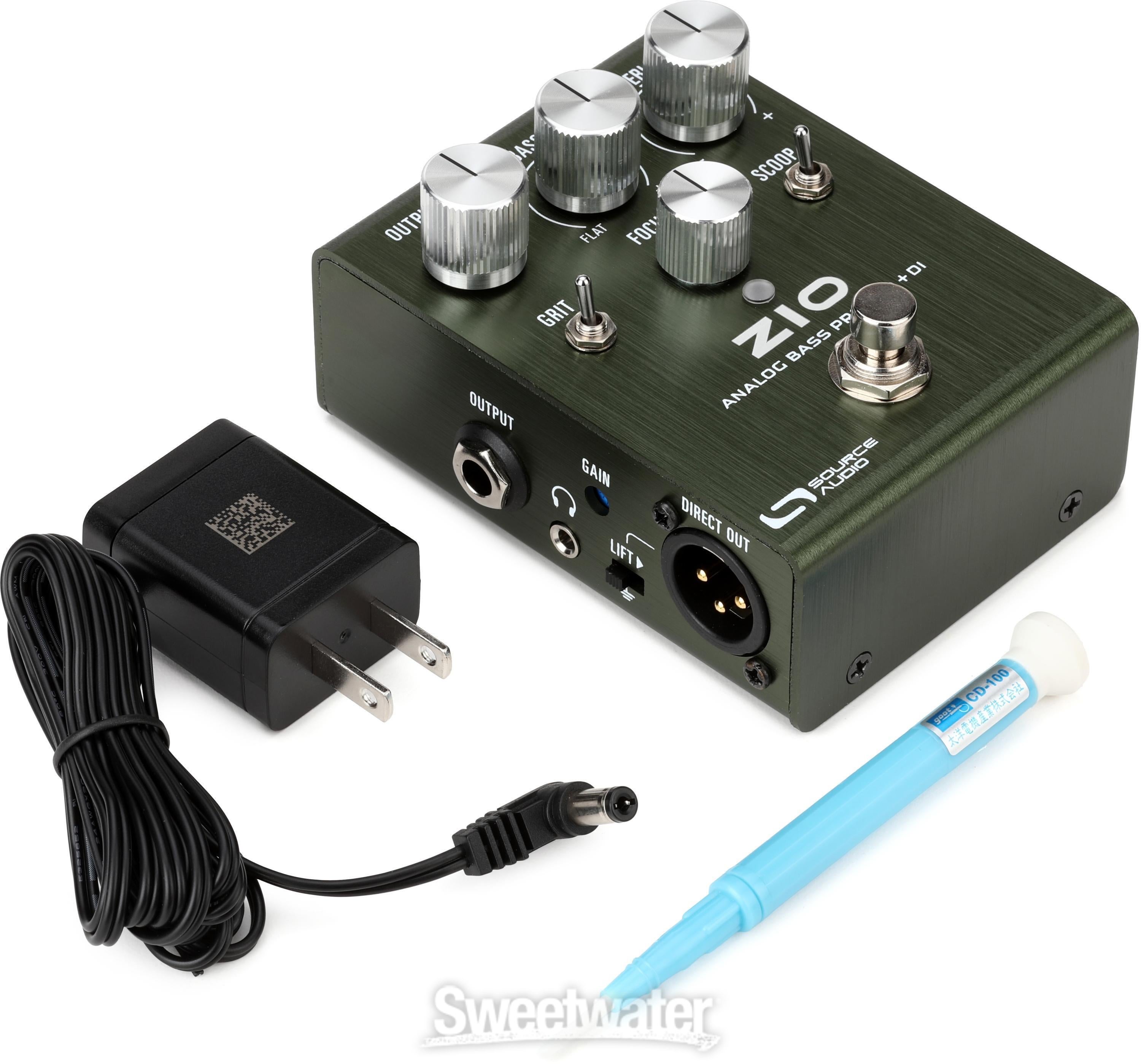 Source Audio ZIO Analog Bass Preamp/DI Pedal Reviews | Sweetwater
