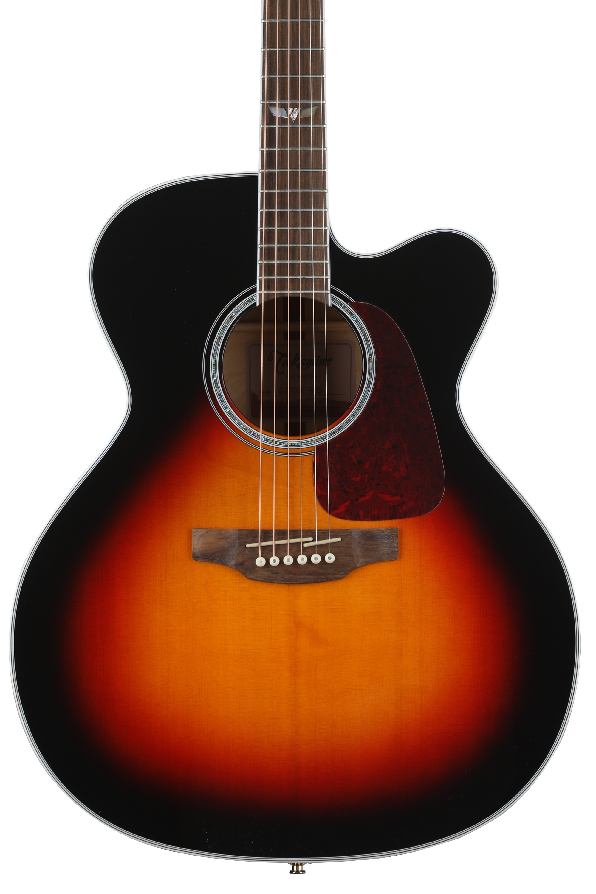 Takamine GJ72CE Jumbo Acoustic-Electric Guitar - Brown Sunburst