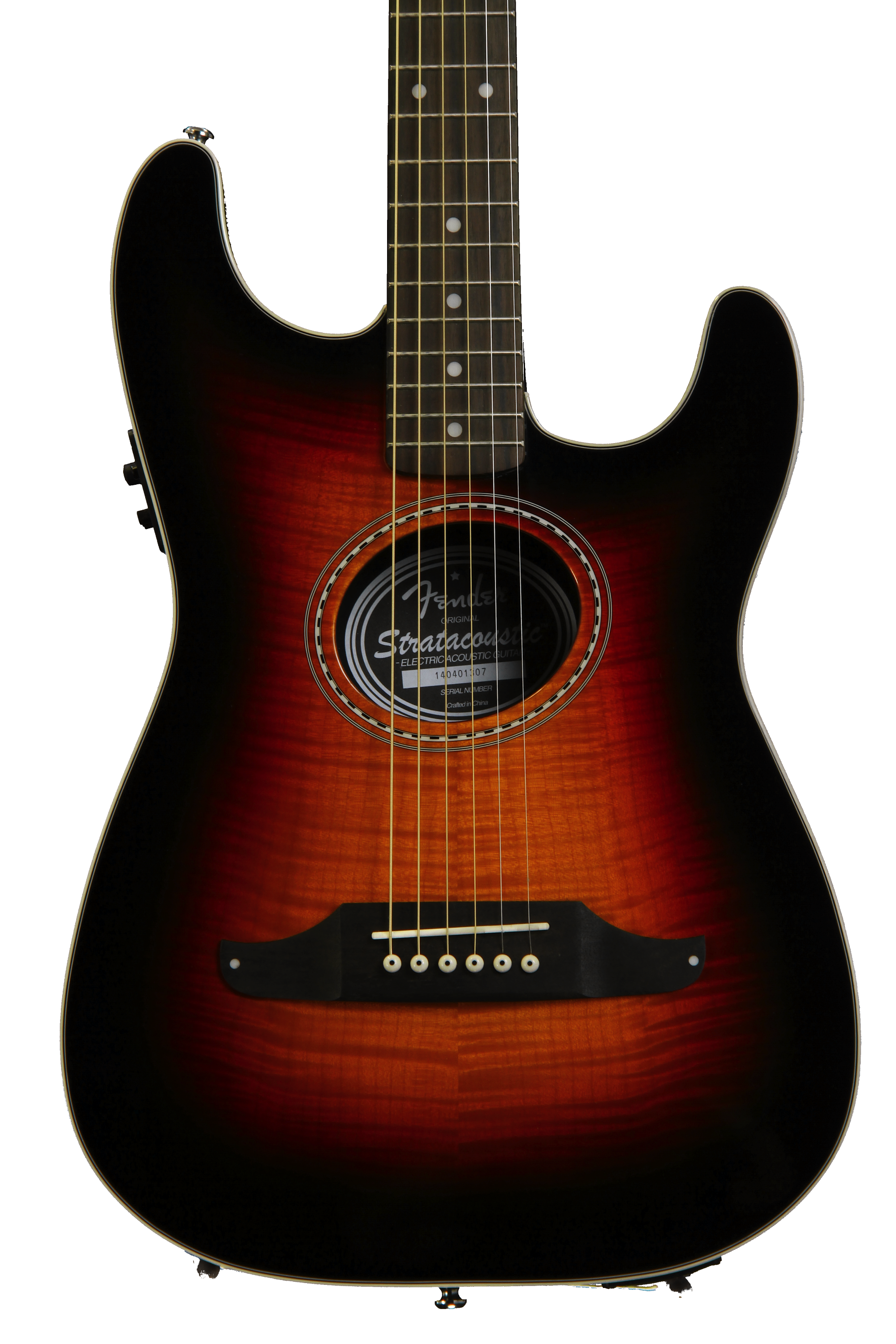 Fender Stratacoustic Premier - 3 Tone Sunburst | Sweetwater