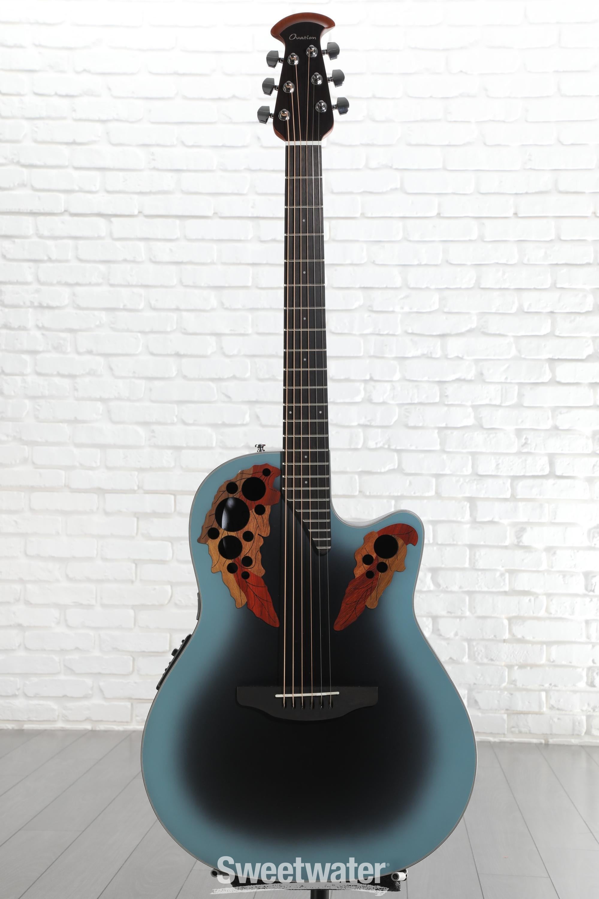 Ovation Celebrity Elite CE44-RBB Mid-Depth Acoustic-Electric