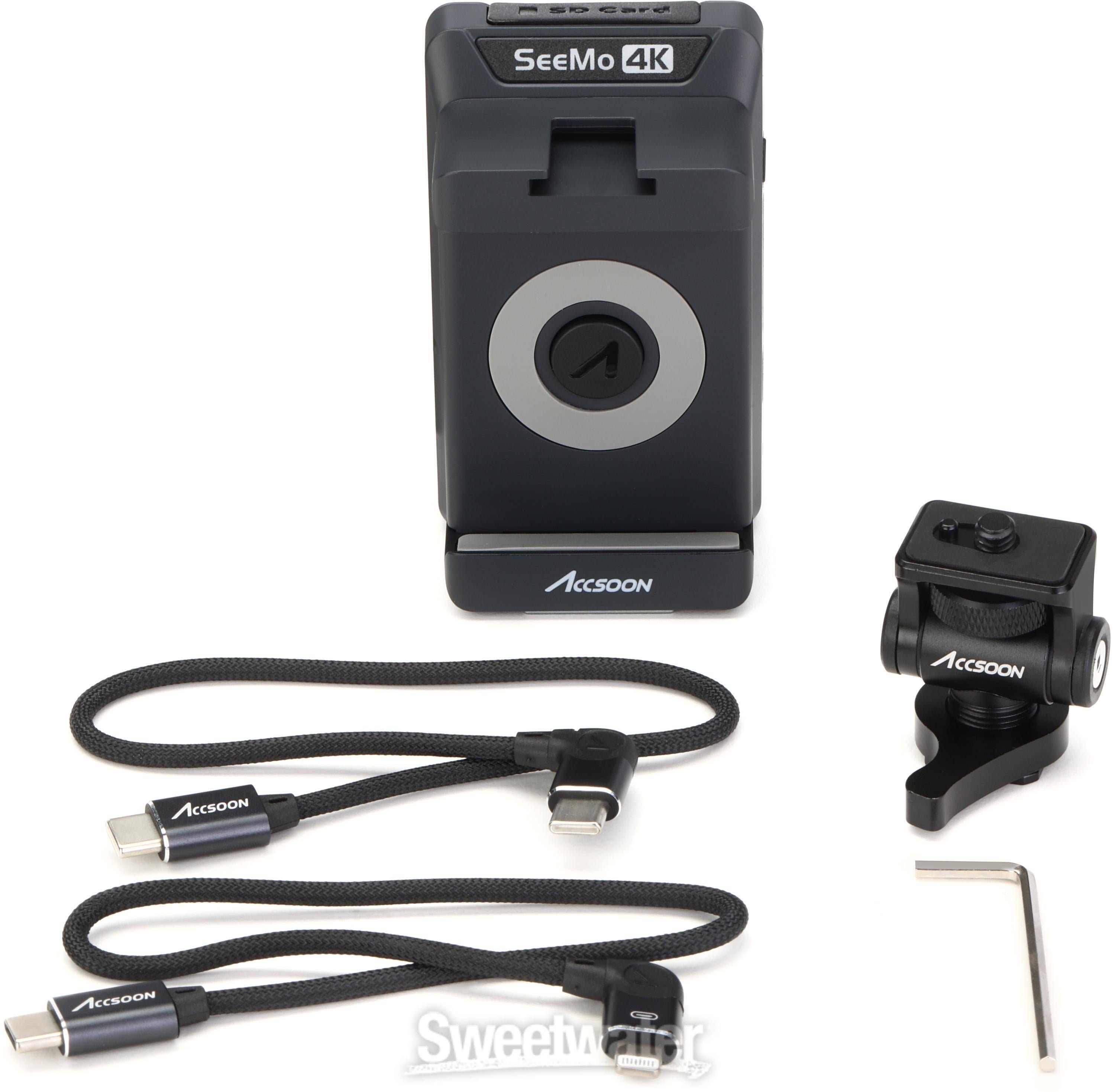 Accsoon SeeMo 4K for iOS Monitor Adapter | Sweetwater